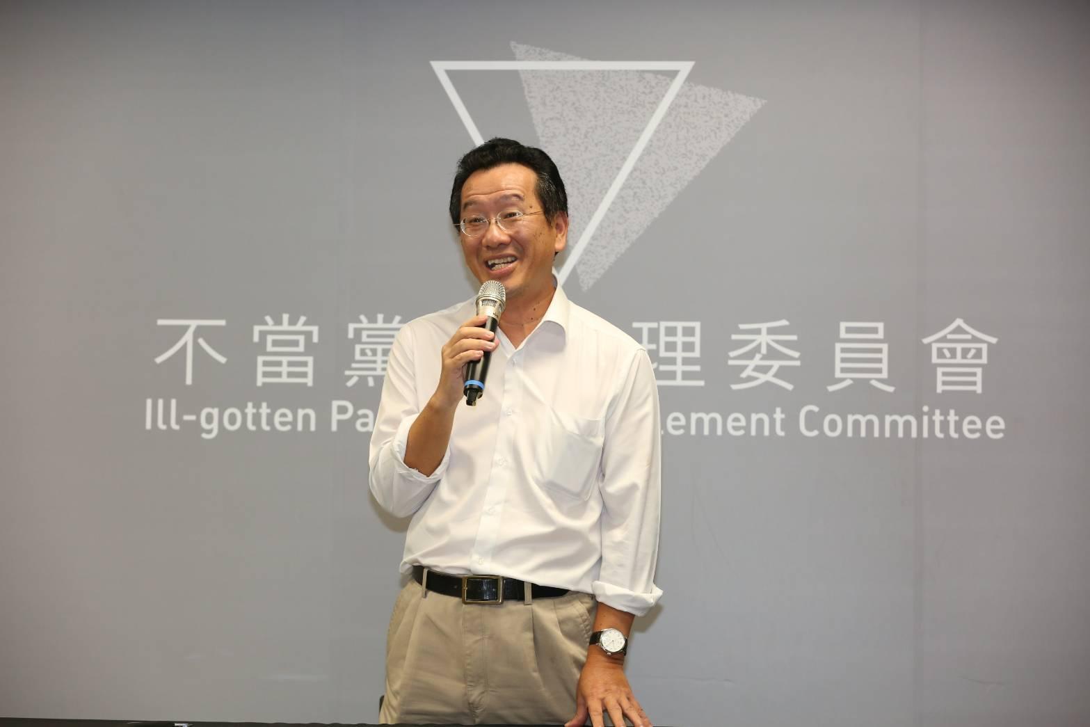 顧立雄今天親自出面說明未來規劃。