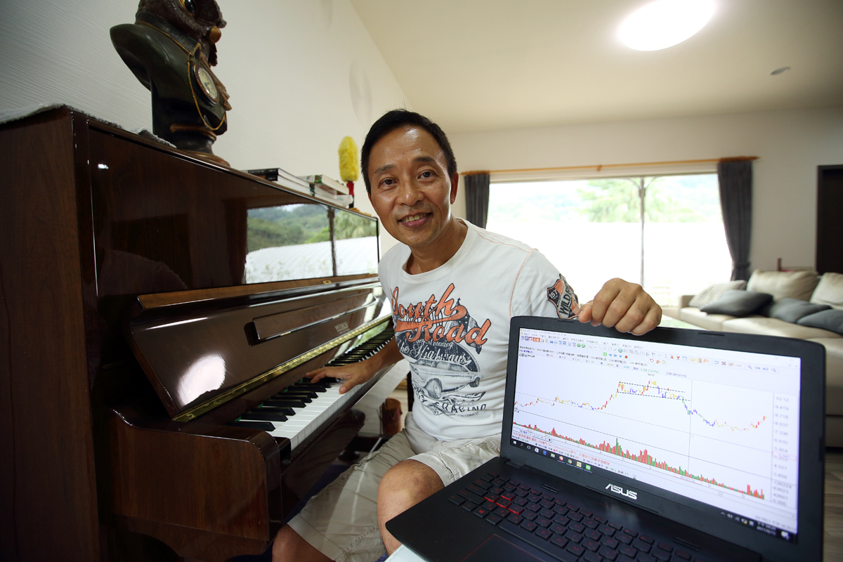 過去擔任投顧老師的蔡森，曾經歷台股崩盤，他說投資絕對不是賭博。