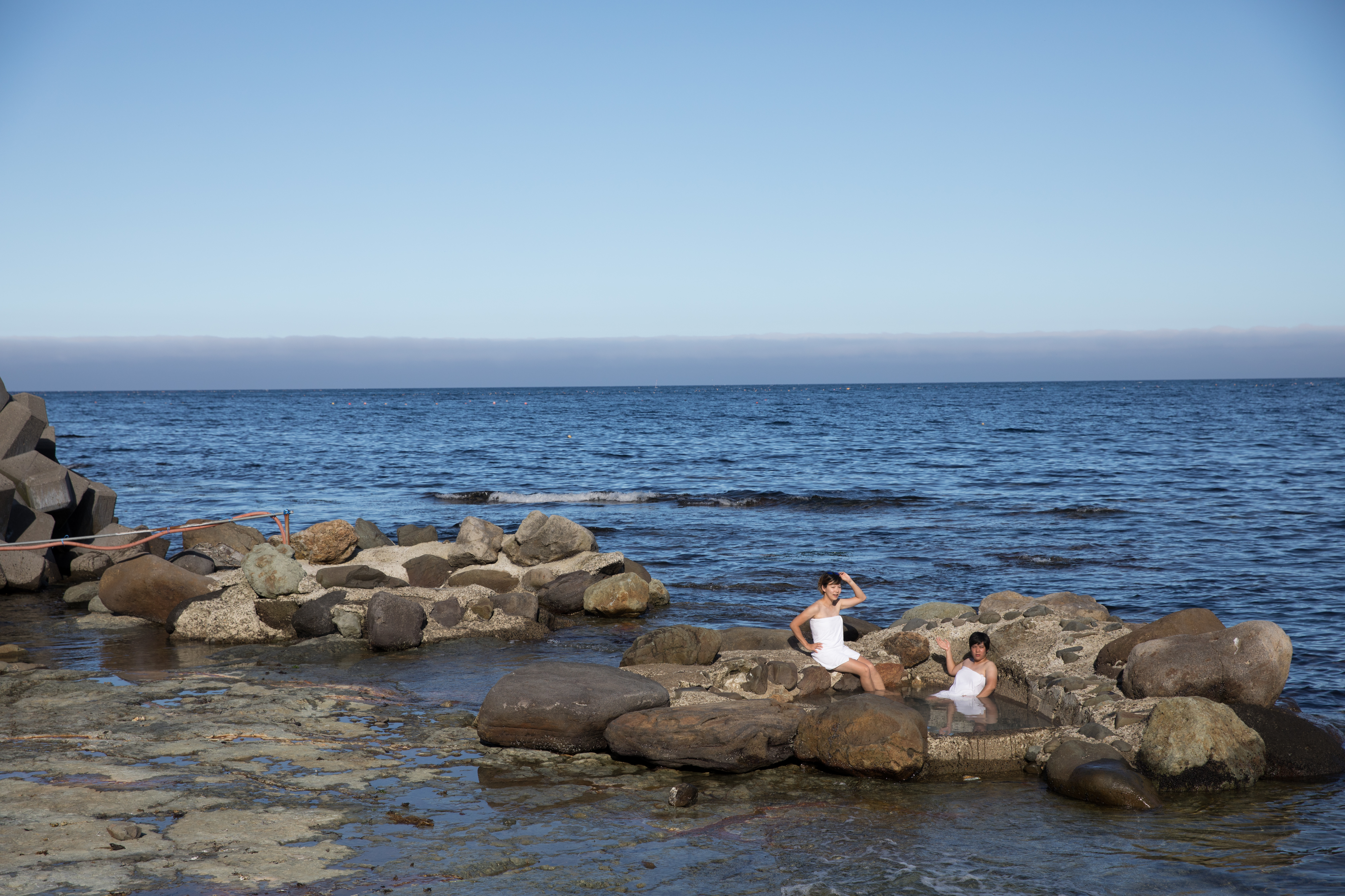 只有退潮時才會顯露出來的「瀬石溫泉」，是祕湯中的祕湯。