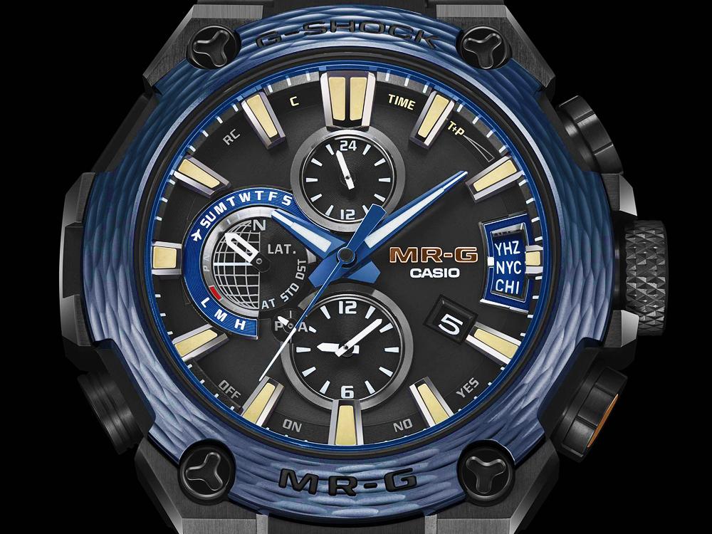 MRG-G2000HT-1A 結合國寶工藝-手工鎚起技術與傳統日本藍。
