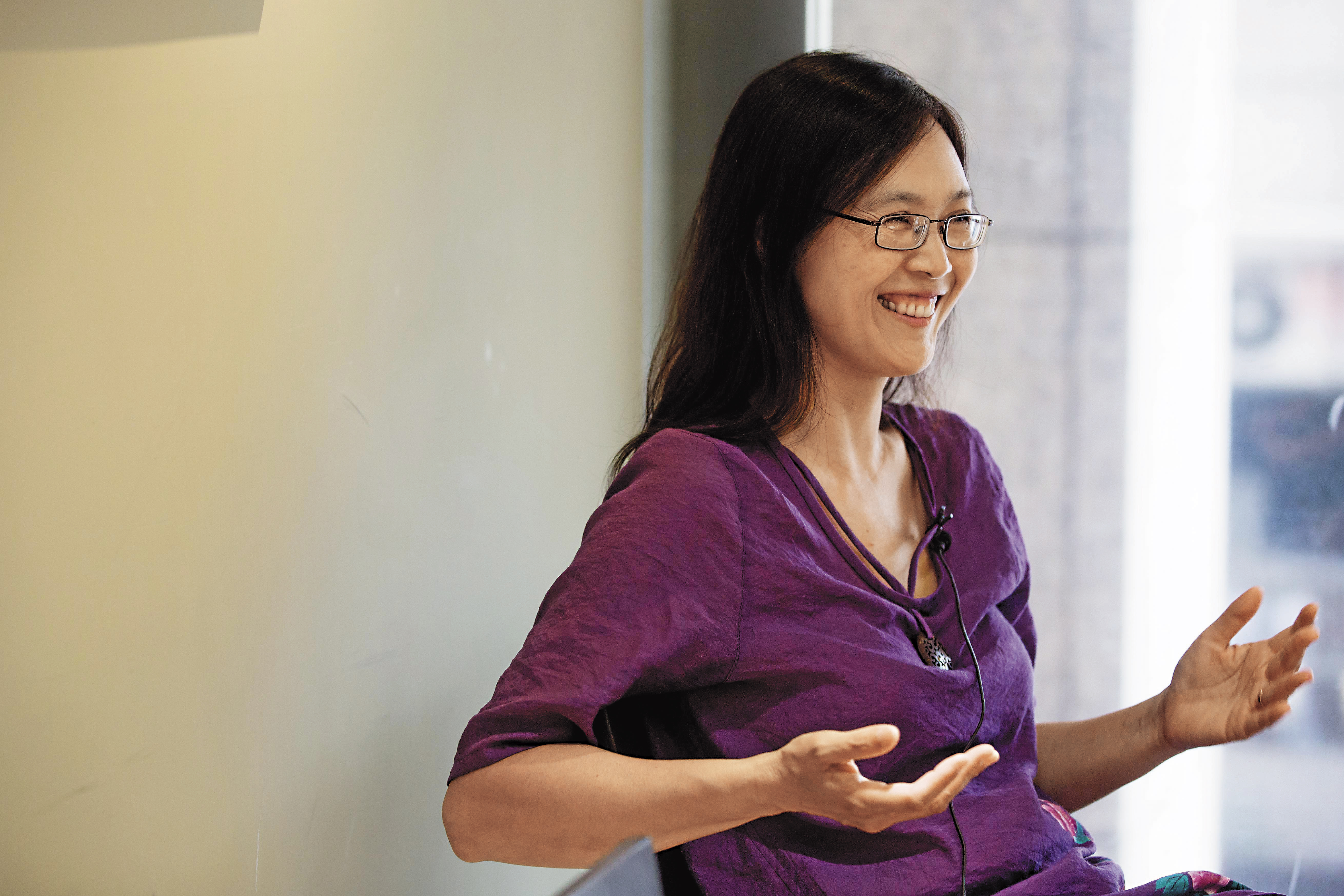 葉麗萍承認自己剛上船時就想下船。但如今，她說：「我好愛大海開闊的感覺。」