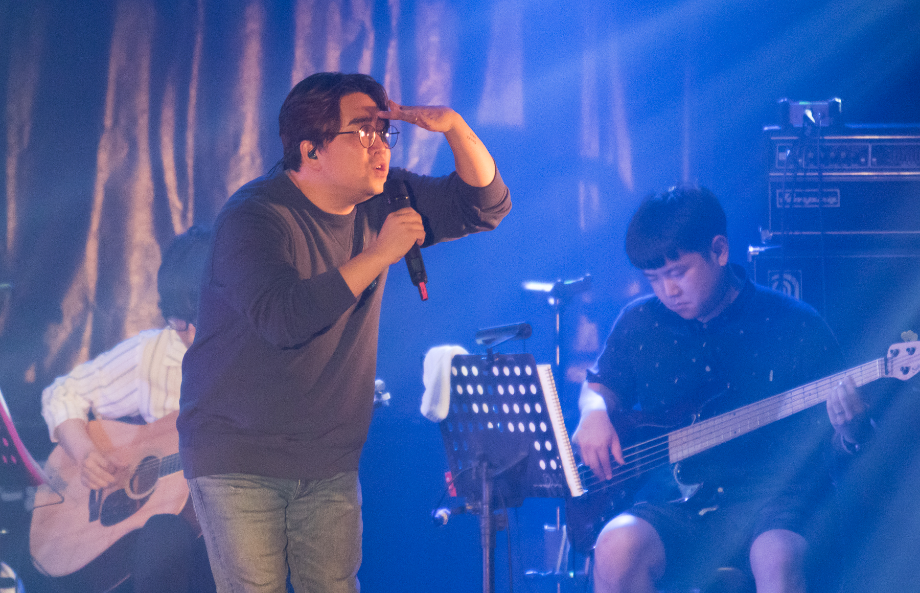 Standing Egg首次在台開唱，Egg2號與粉絲互動頻頻很可愛。