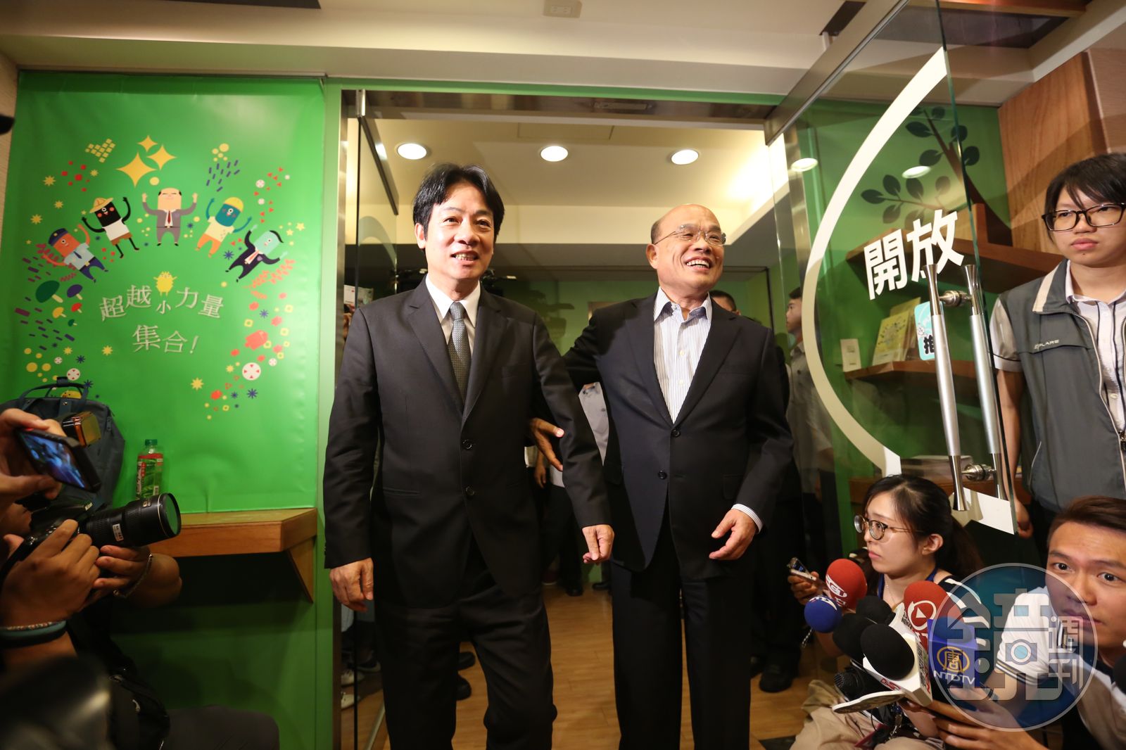 賴揆請益第一站蘇貞昌：「這重擔會非常辛苦」 - 鏡週刊Mirror Media