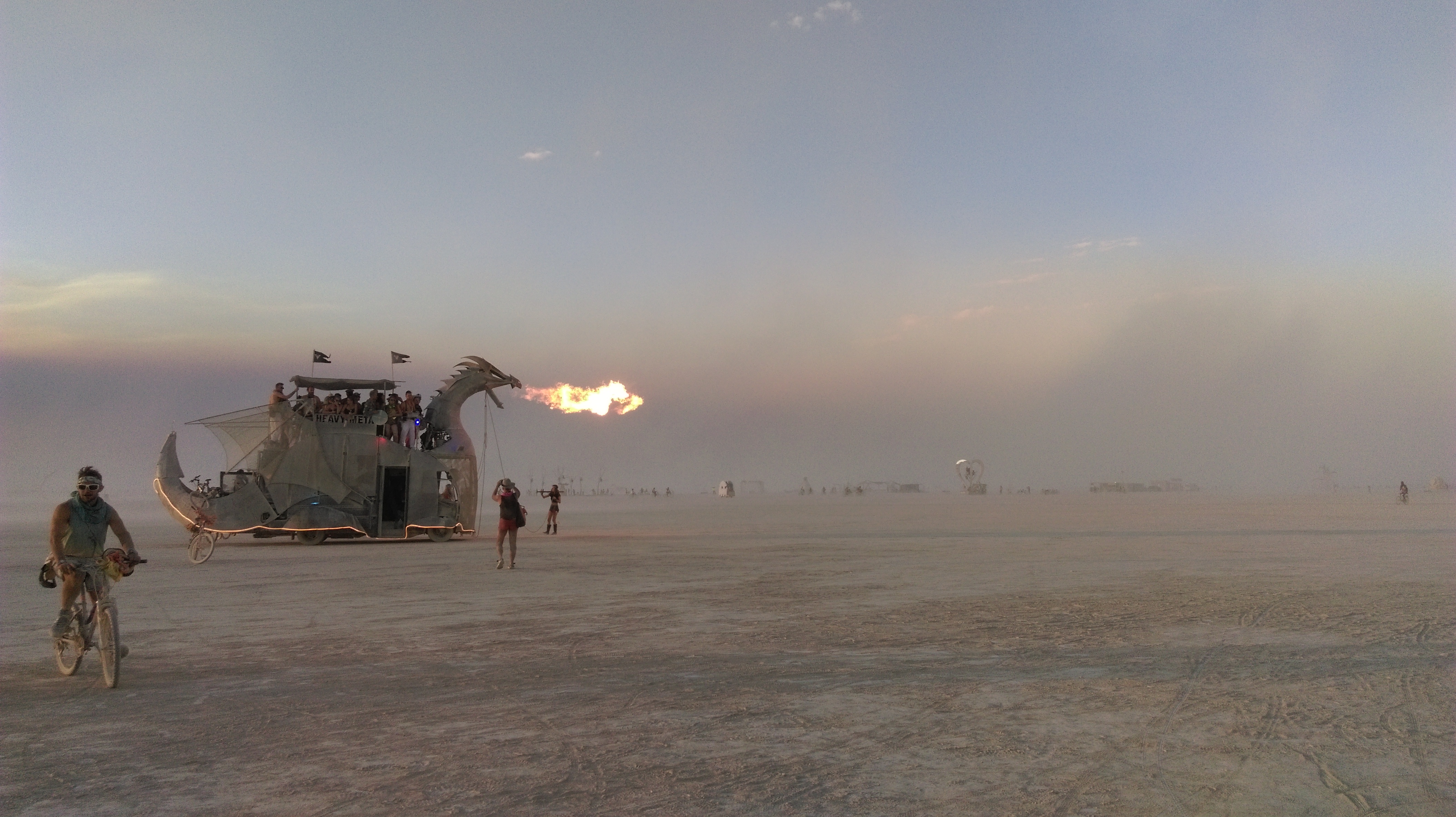 美國內華達州黑石沙漠Burning Man今年以「激進儀式」（radical ritual）為主題。