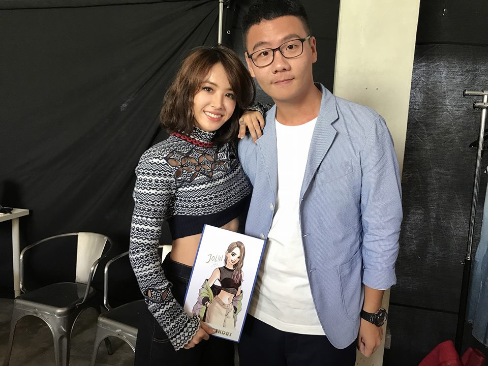 蔡依林日前曾轉發阿翰影片，今天直播就邀請阿翰見面。