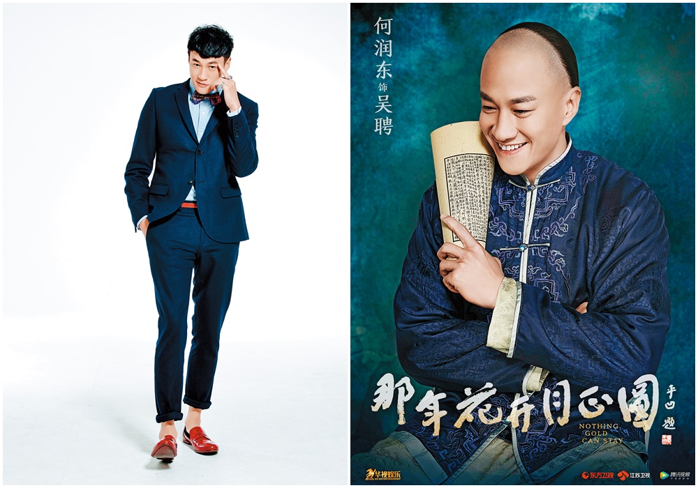 何潤東以往給人硬漢形象，近年卻因《那年花開月正圓》中的暖男吳聘爆紅，連他自己都意想不到。（東方IC）