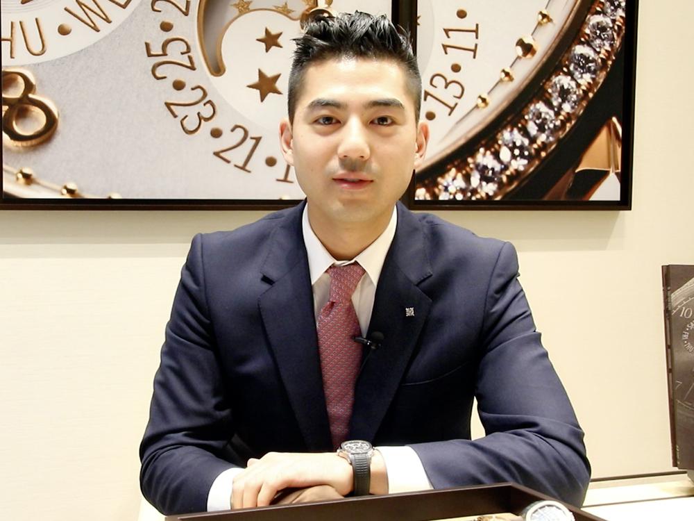 百達翡麗台灣總代理  業務總監 劉怡邦