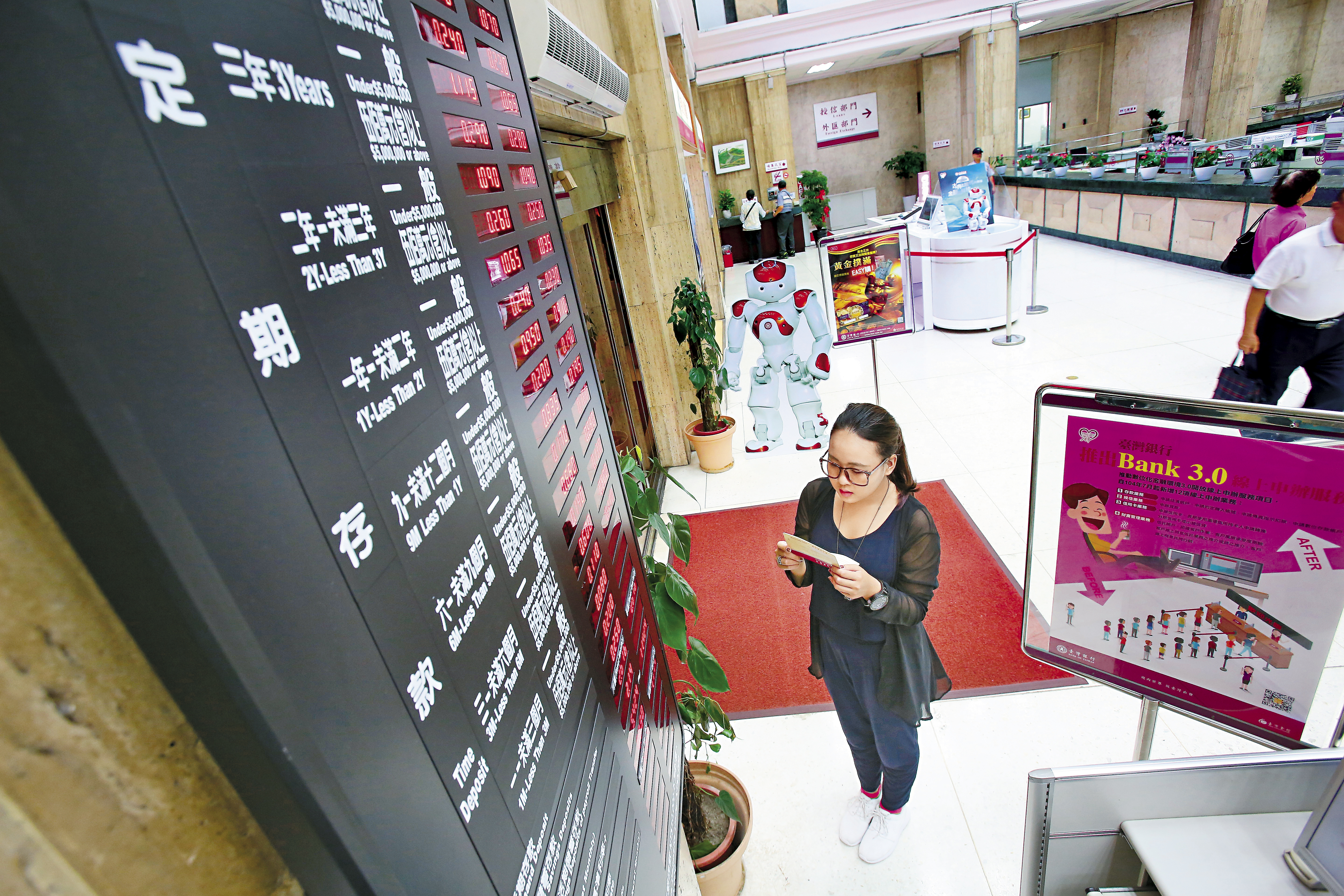 目前銀行的1年期定存利率僅1.09%，定存族急於找尋其他理財商品。