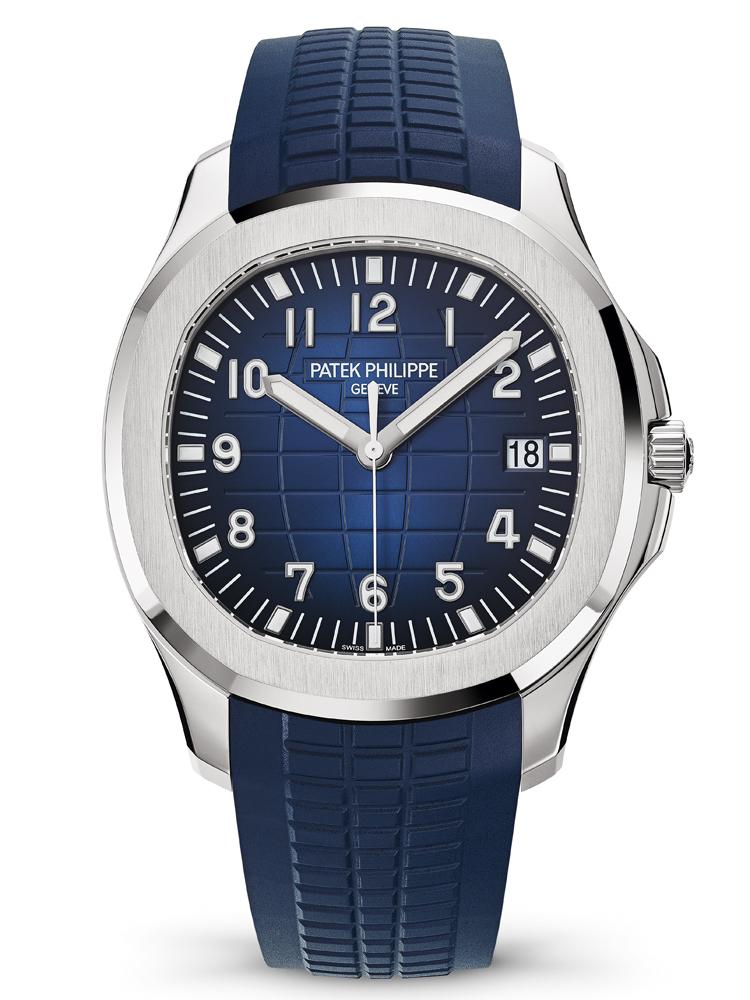 Aquanaut Ref.5168G/功能：時、分、秒指示；日期顯示/機芯：自動上鍊機芯/建議售價：NT$1,173,000