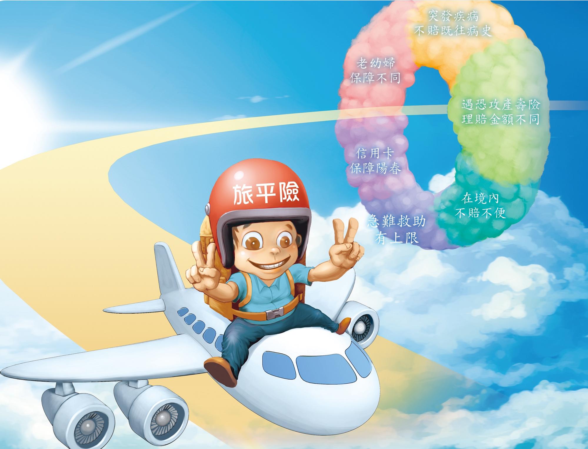 出國旅遊買對險、保夠金額，才能玩得開心又安心。