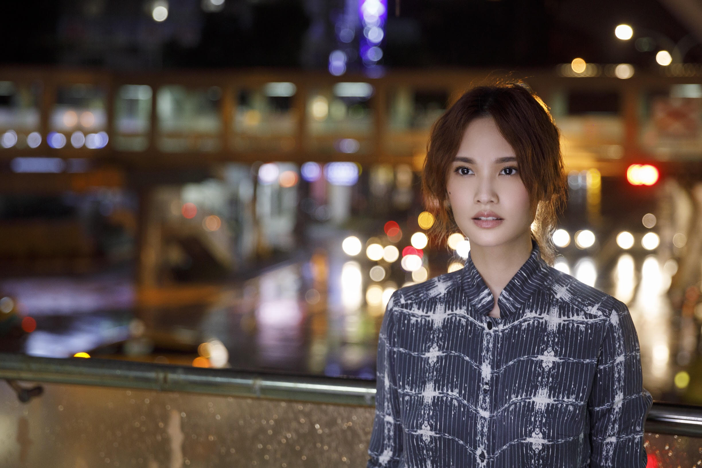 對現在的生活，楊丞琳很滿足。