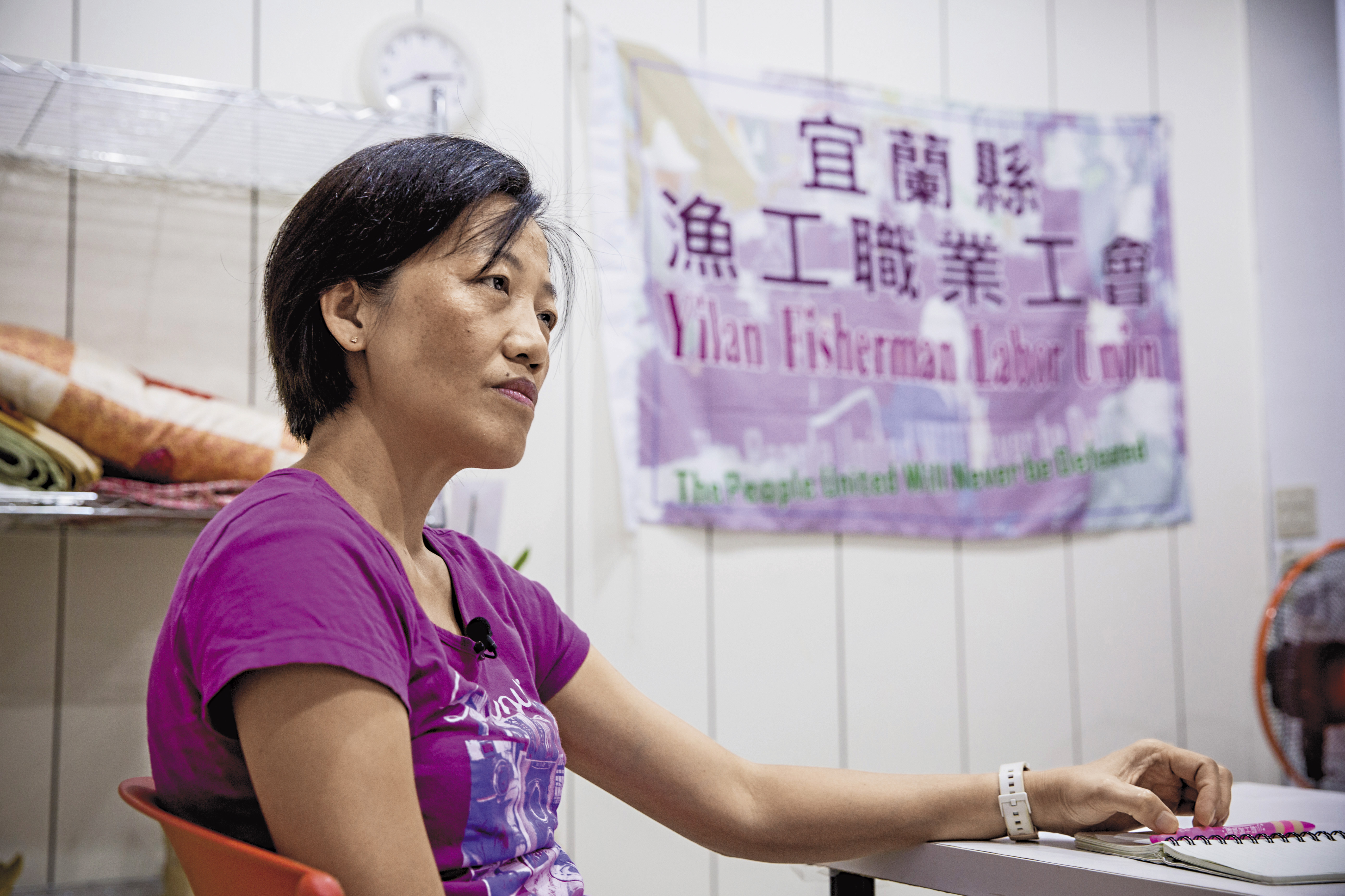 維持工會運作需要房租等經費，李麗華通常自掏腰包，還曾為此把車賣掉。