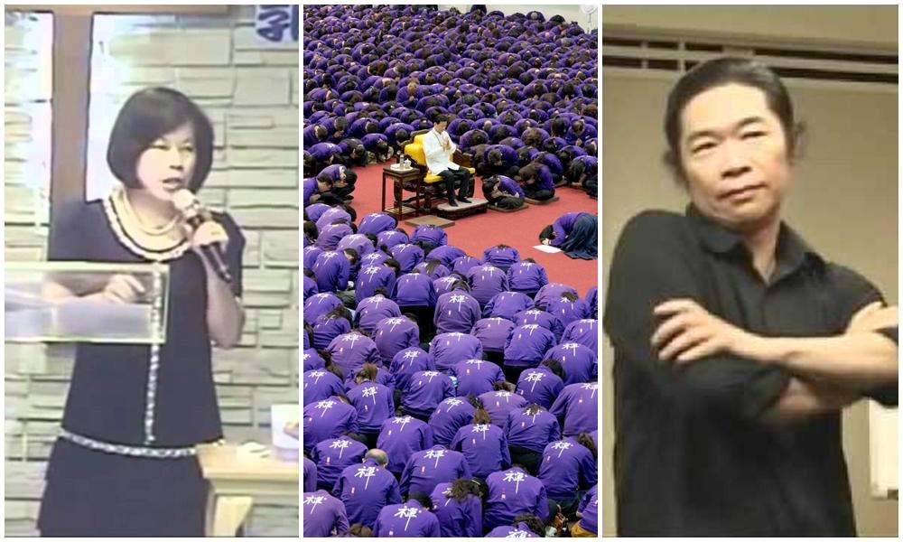 近年在台灣引起爭議的3位宗教領袖,依序為美江牧師(翻攝YouTube)、妙禪師父(翻攝佛教如來宗官網)和莊圓大師(翻攝YouTube)。