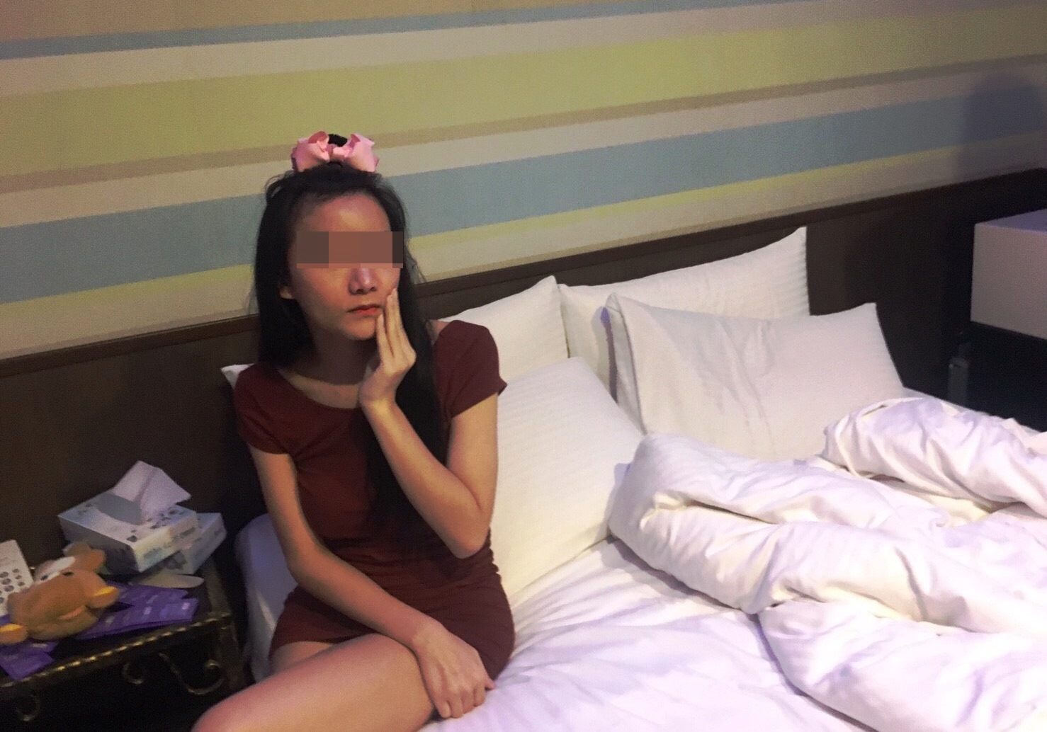 泰國變性人性工作者「米蘭」,為應召站紅牌,恩客破百。