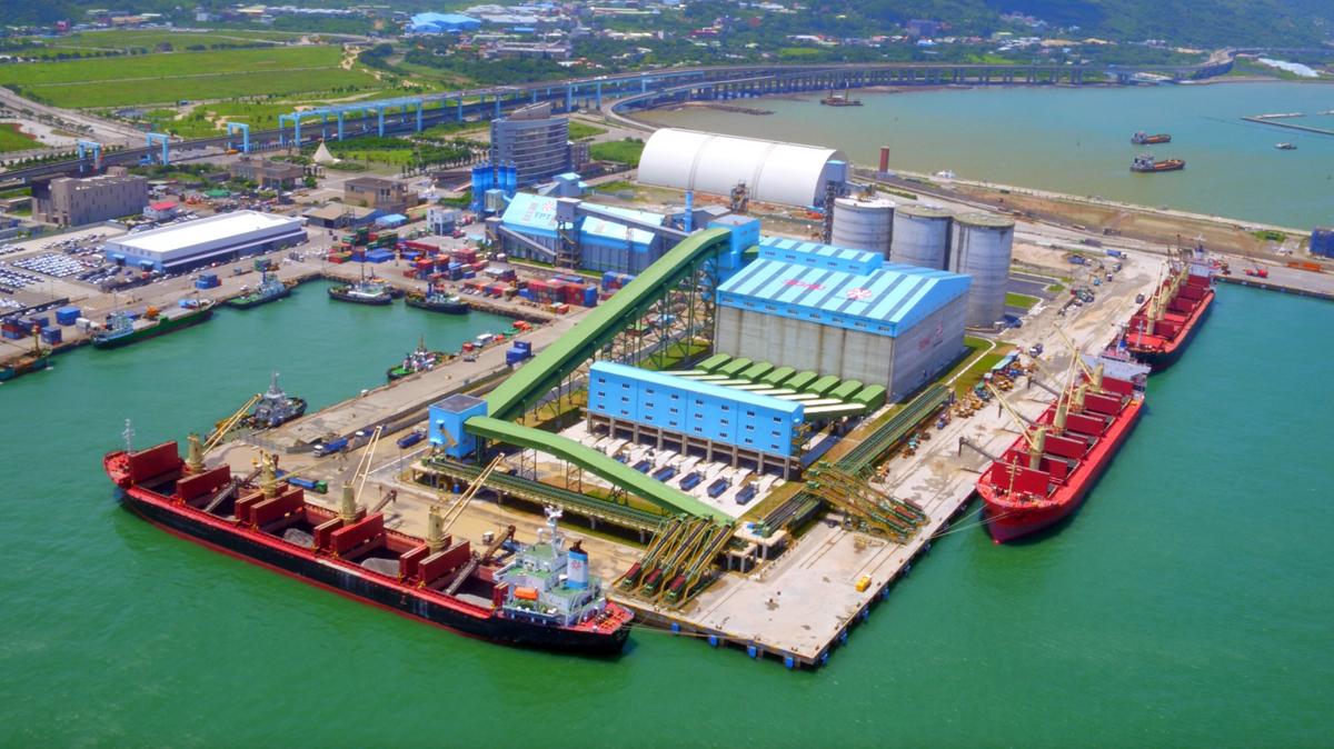 湄洲媽祖預計23日從八里台北港（圖）登岸後，將先到北北基遶境巡安，10月2日以後再轉往中南部。（國產實業提供）