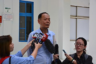 海巡署長李仲威昔日有「賓拉威」之稱，作風強硬惹出不少議論。（翻攝維基百科）