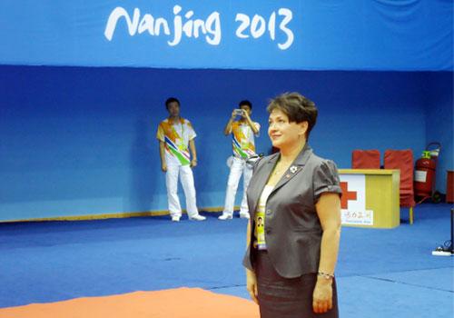 Natalya Sipovich 擔任亞洲電競協會會長已經 10 年，這次退位是為了讓年輕人接手。（圖／亞奧理事會）