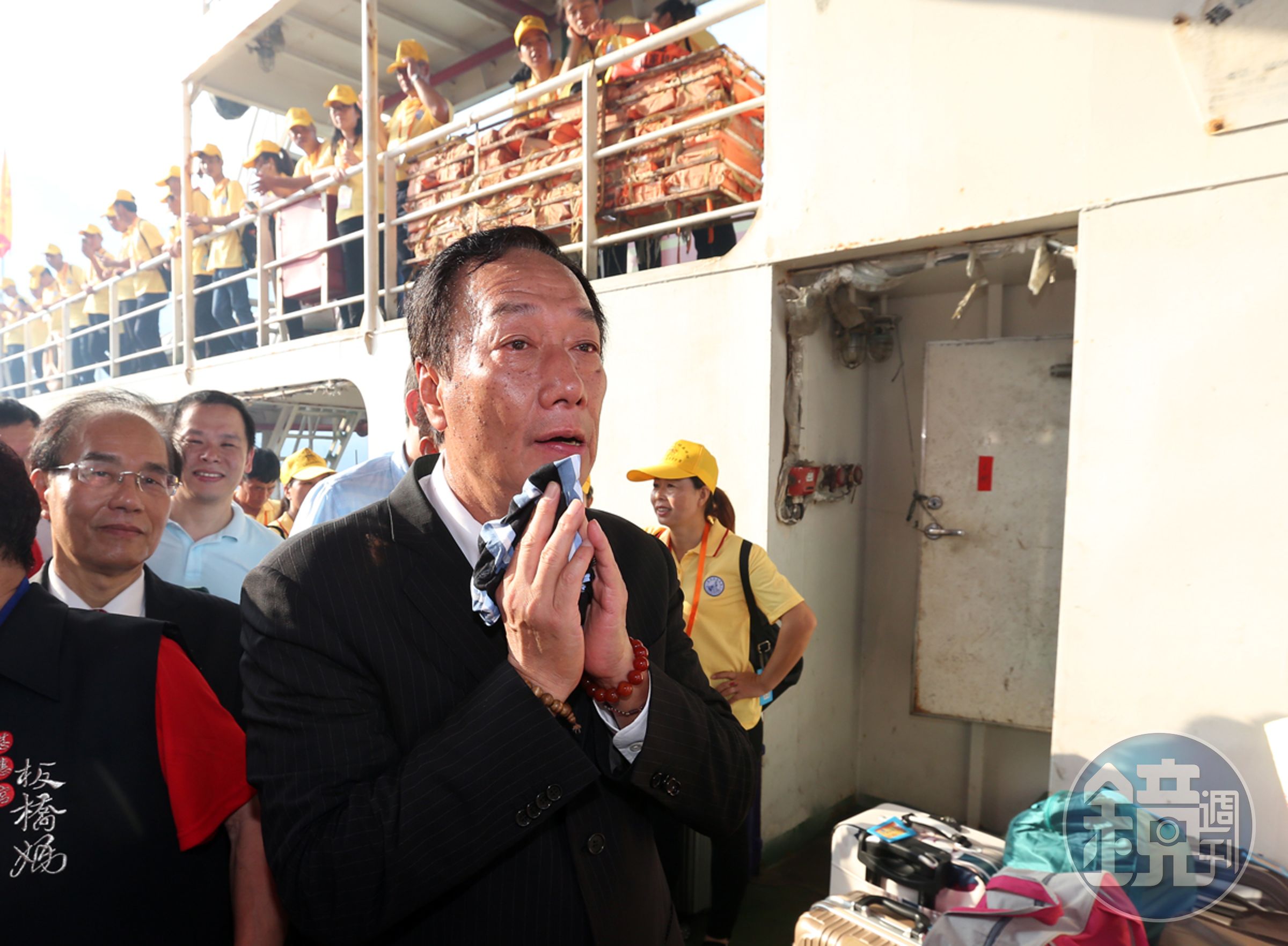 郭台銘：我是媽祖庇蔭長大的！