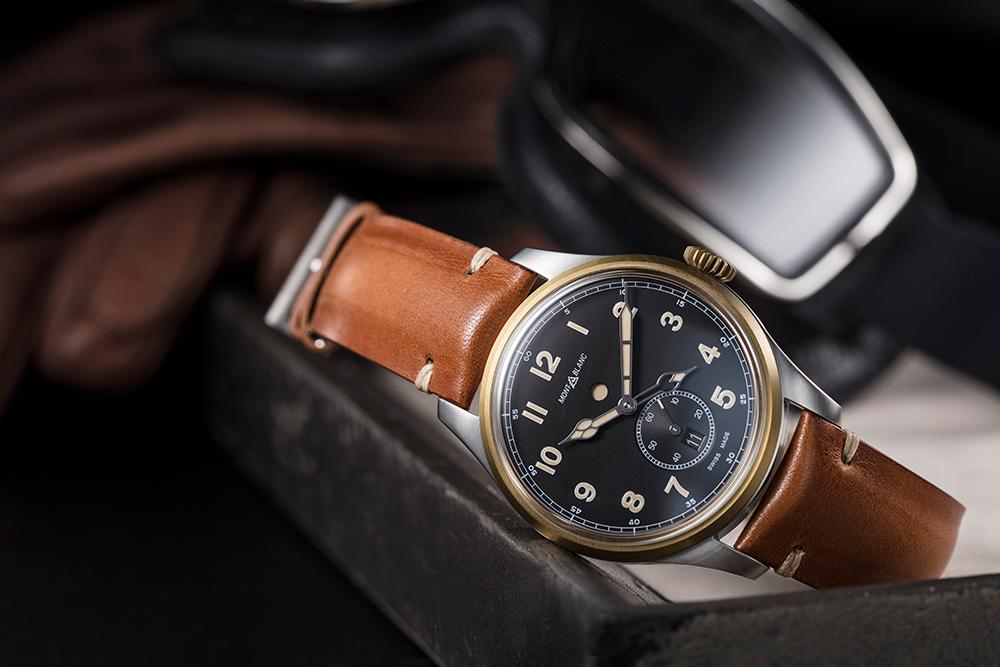 萬寶龍這款1858 Dual Time,是今年品牌首度推出的銅錶系列之一,透過雙材質的組合賦予錶款現代兼容古典的風格。定價NT$ 176,200。
