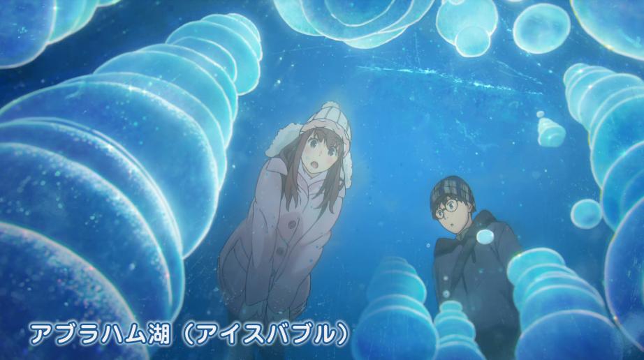 亞伯拉罕湖冬日奇景。