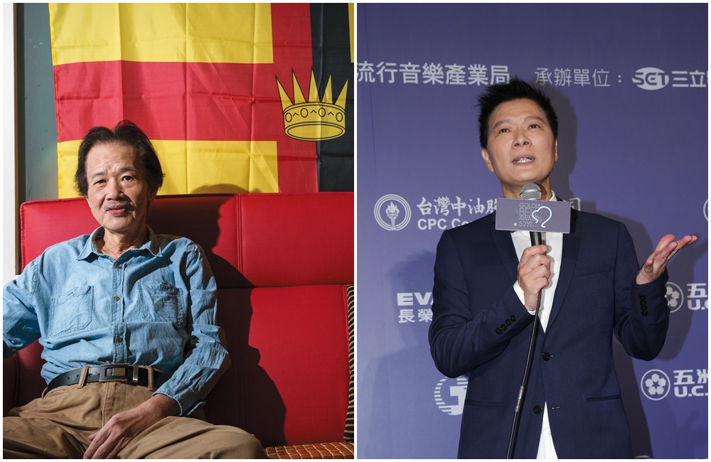 國家文藝獎得主李永平（左）追思會24日舉行，文化部官員無人到場，同為作家的蔡詩萍（右）忍不住在臉書發文為其抱屈。