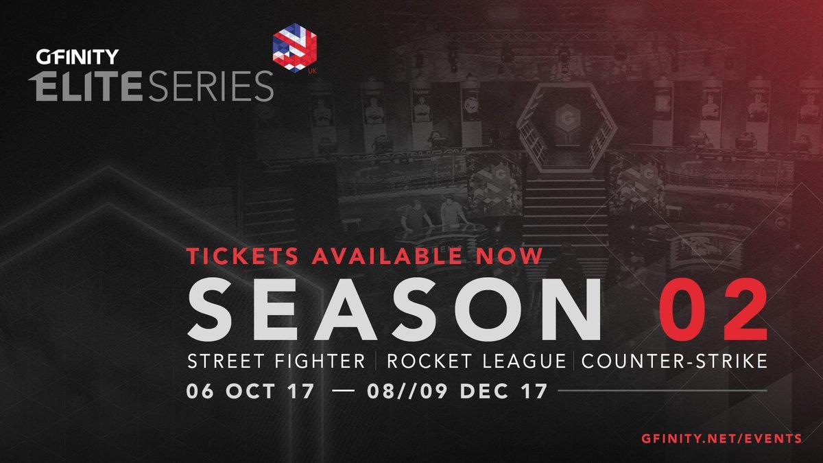Gifinity 新股籌資順利，官方宣布菁英賽第二季入場卷開賣。（ twitter@gfinity ）