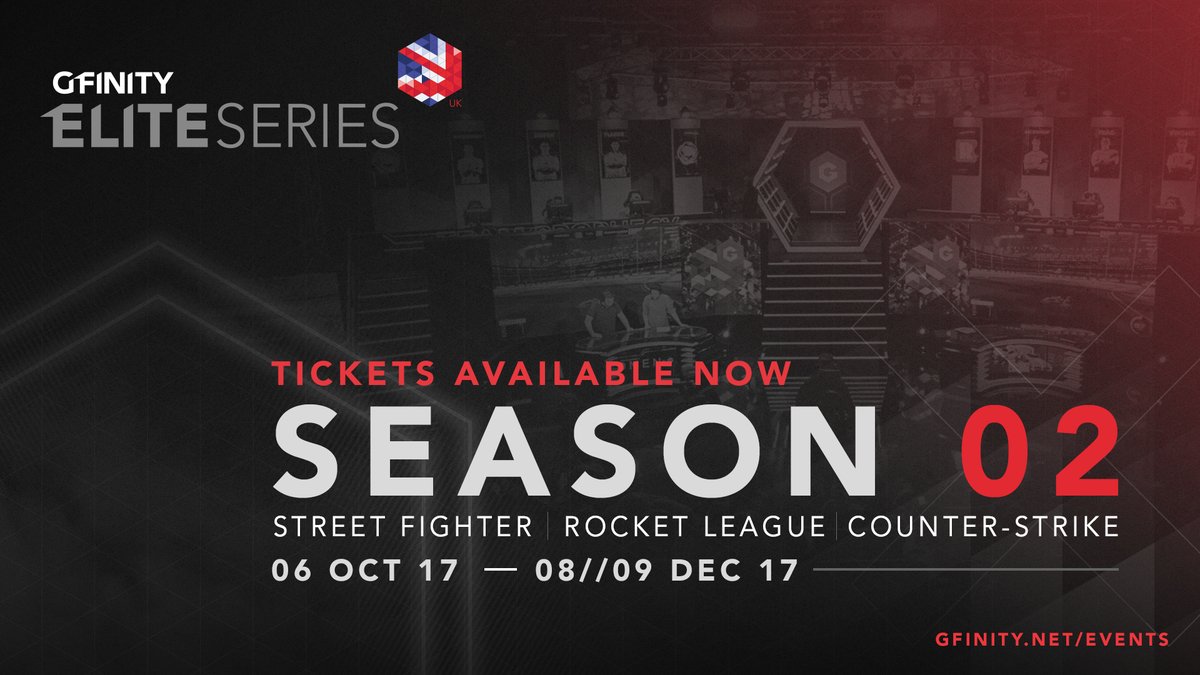 Gifinity 新股籌資順利，官方宣布菁英賽第二季入場卷開賣。（ twitter@gfinity ）