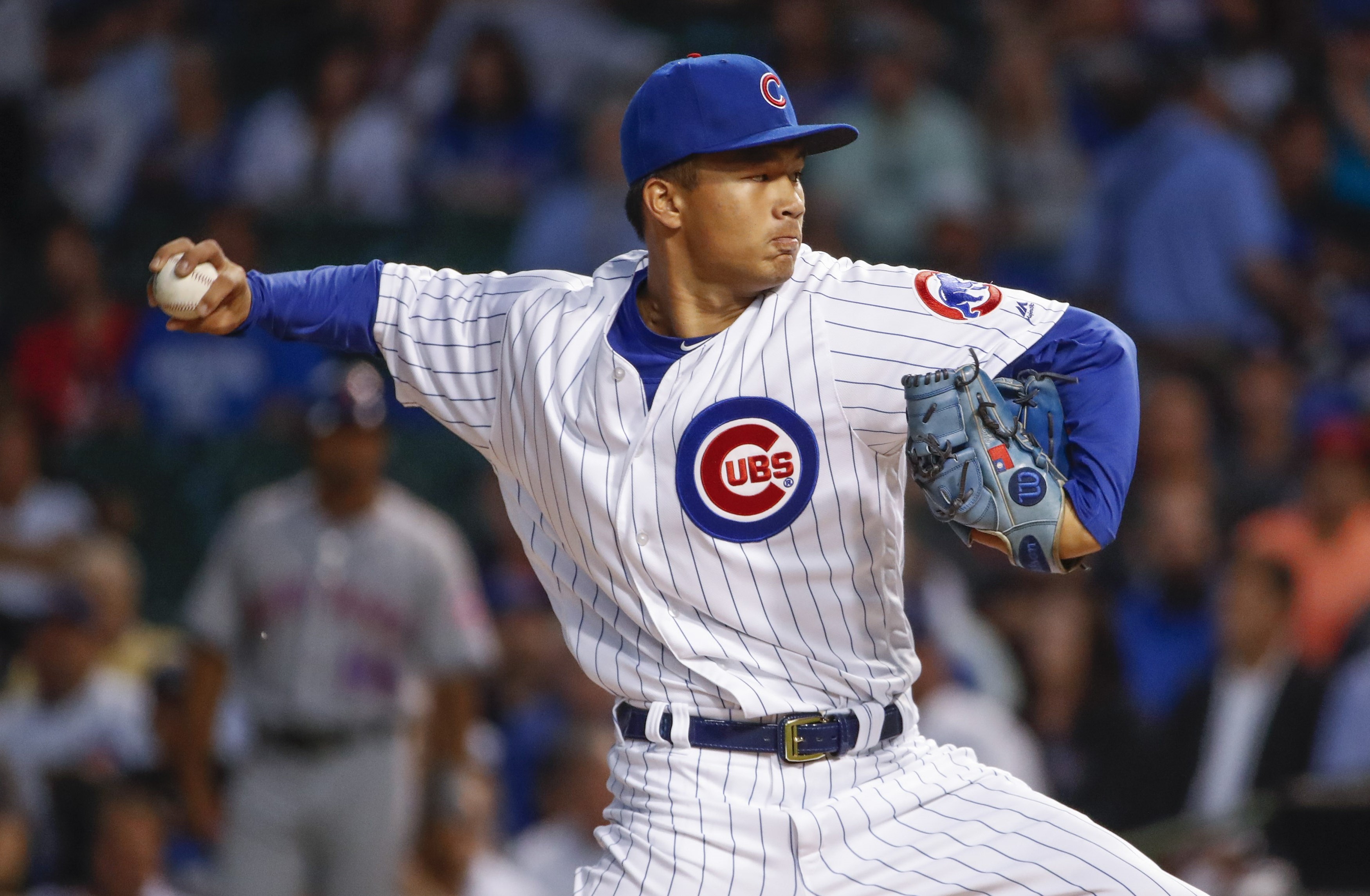 曾仁和後援連投3局，加上隊友馬丁的美技幫忙，讓他順利拿下大聯盟的生涯首勝。（東方IC）