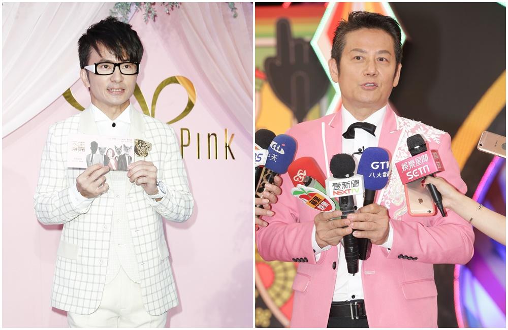 徐乃麟（右）針對罵人事件，35年來首發道歉聲明。