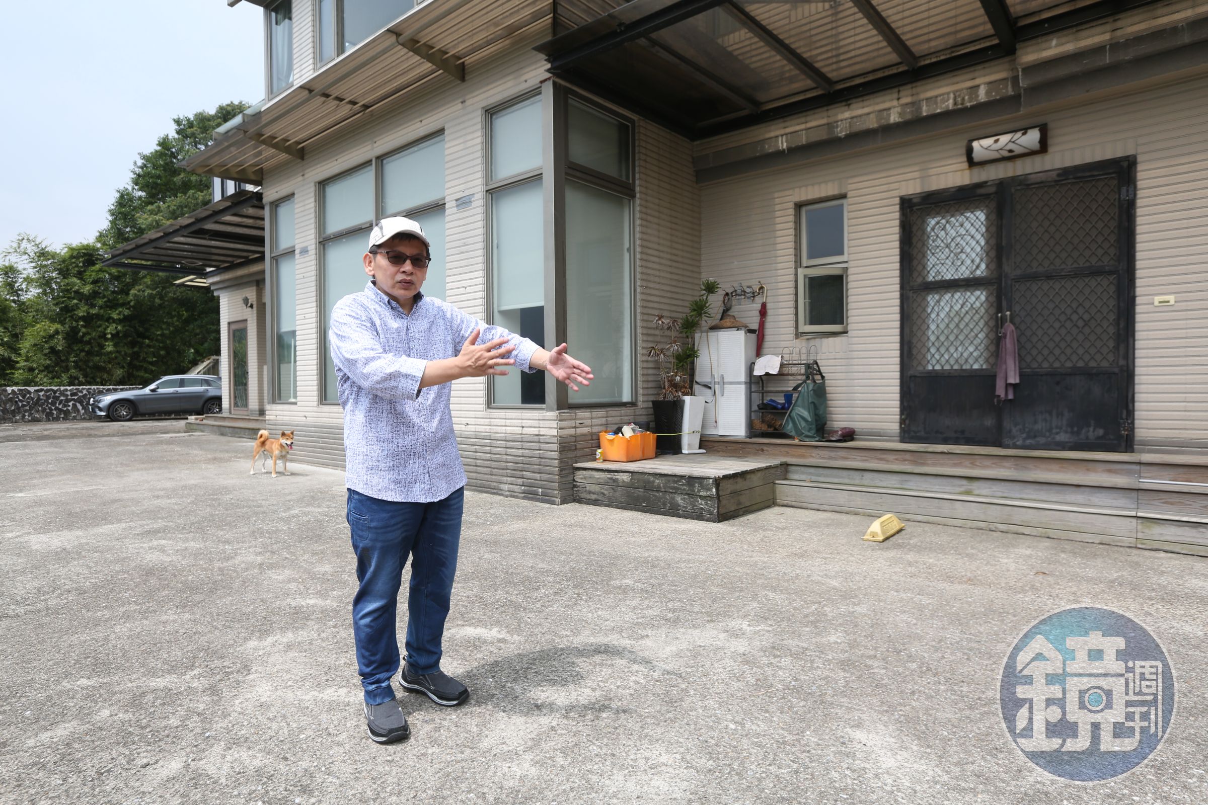 李宅過去是知名景觀餐廳，隨著位在陽明山國家公園內的建照炙手可熱，也讓這棟不起眼的2樓透天厝身價水漲船高。