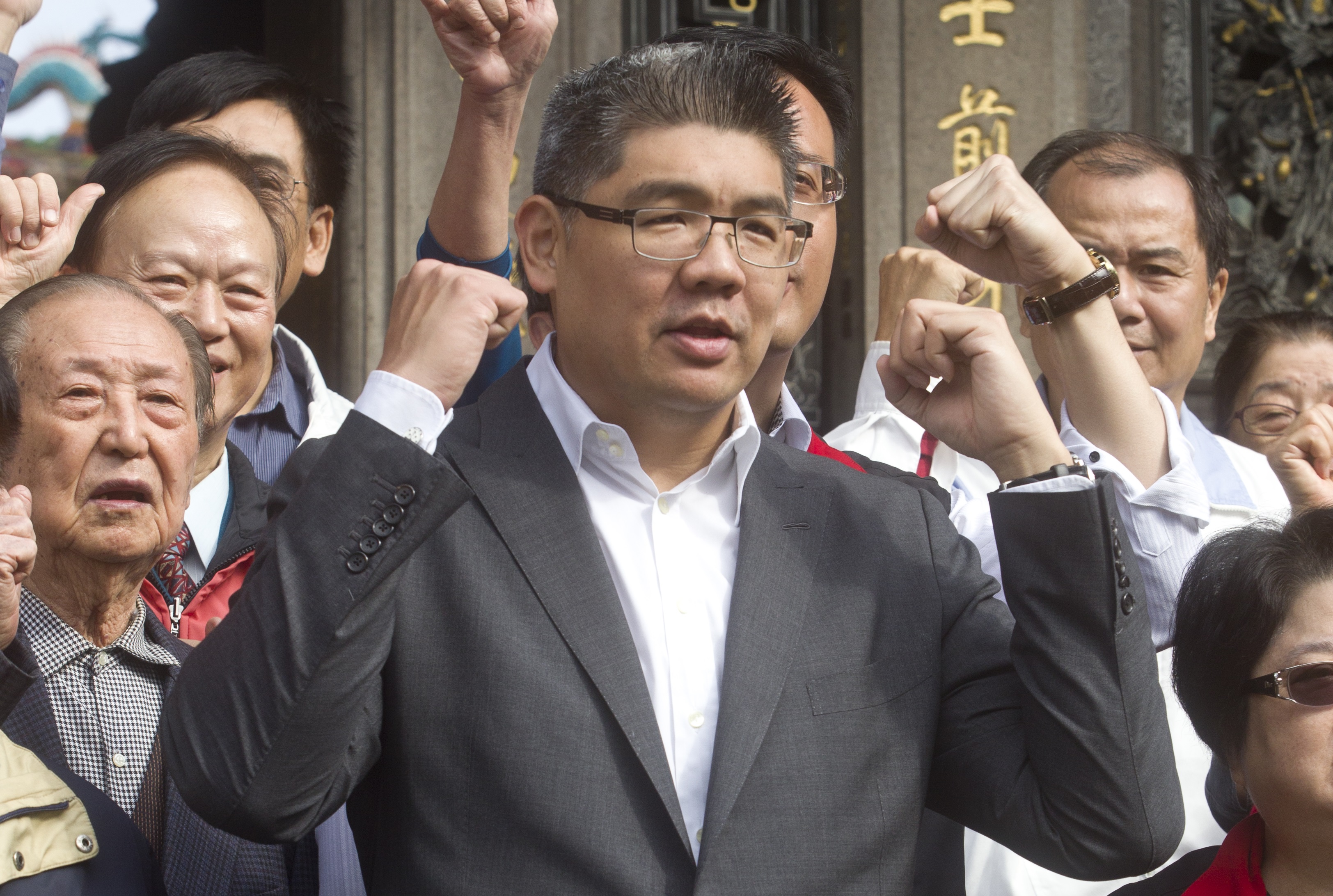 國民黨中央委員連勝文對於中常委選舉結果表示，很高興許多青壯世代的候選人順利當選。