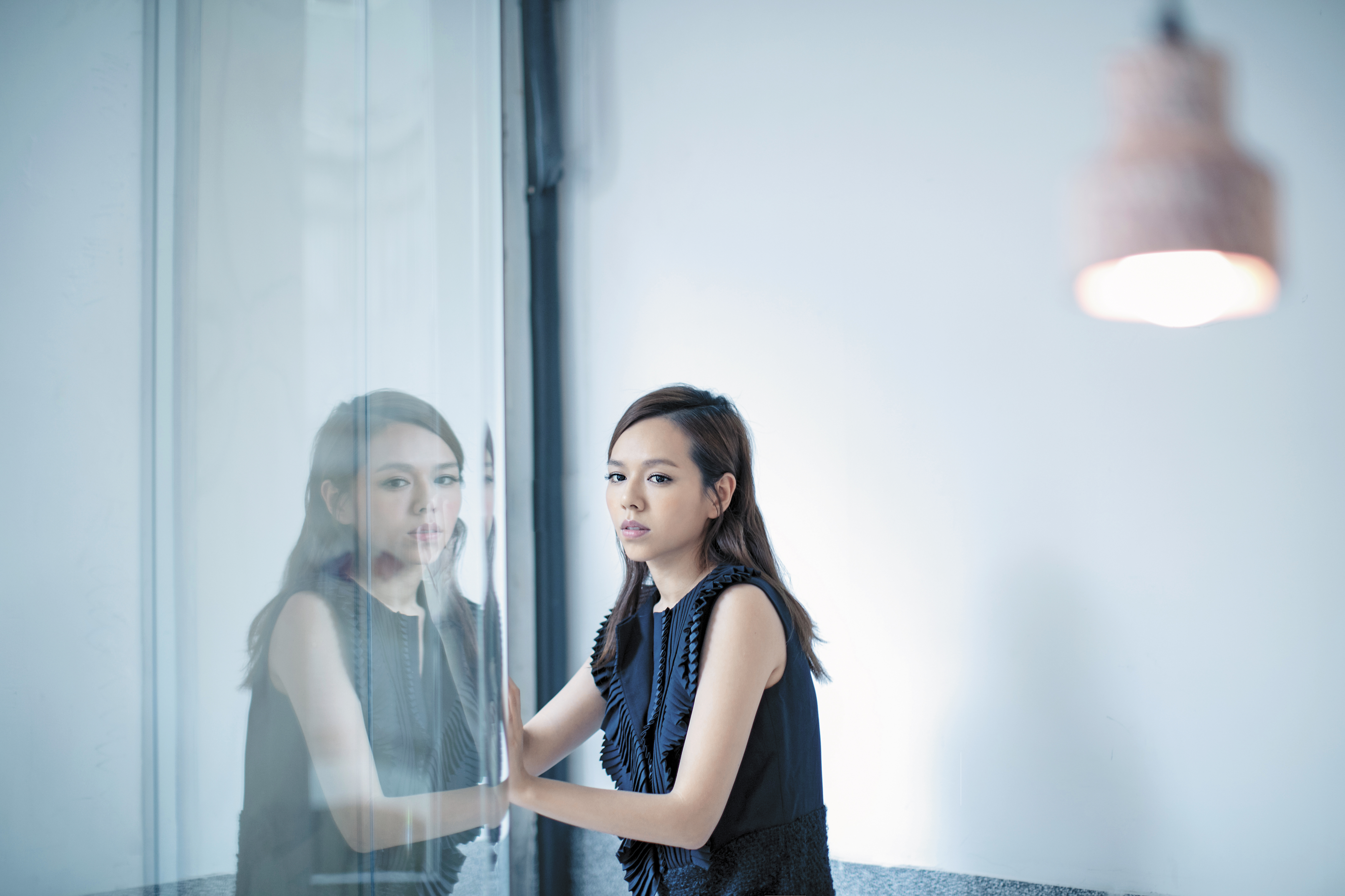 夏于喬重視內心的重量，她說：「精神層面才是生活啊，談戀愛是一時，生活是一輩子耶。」