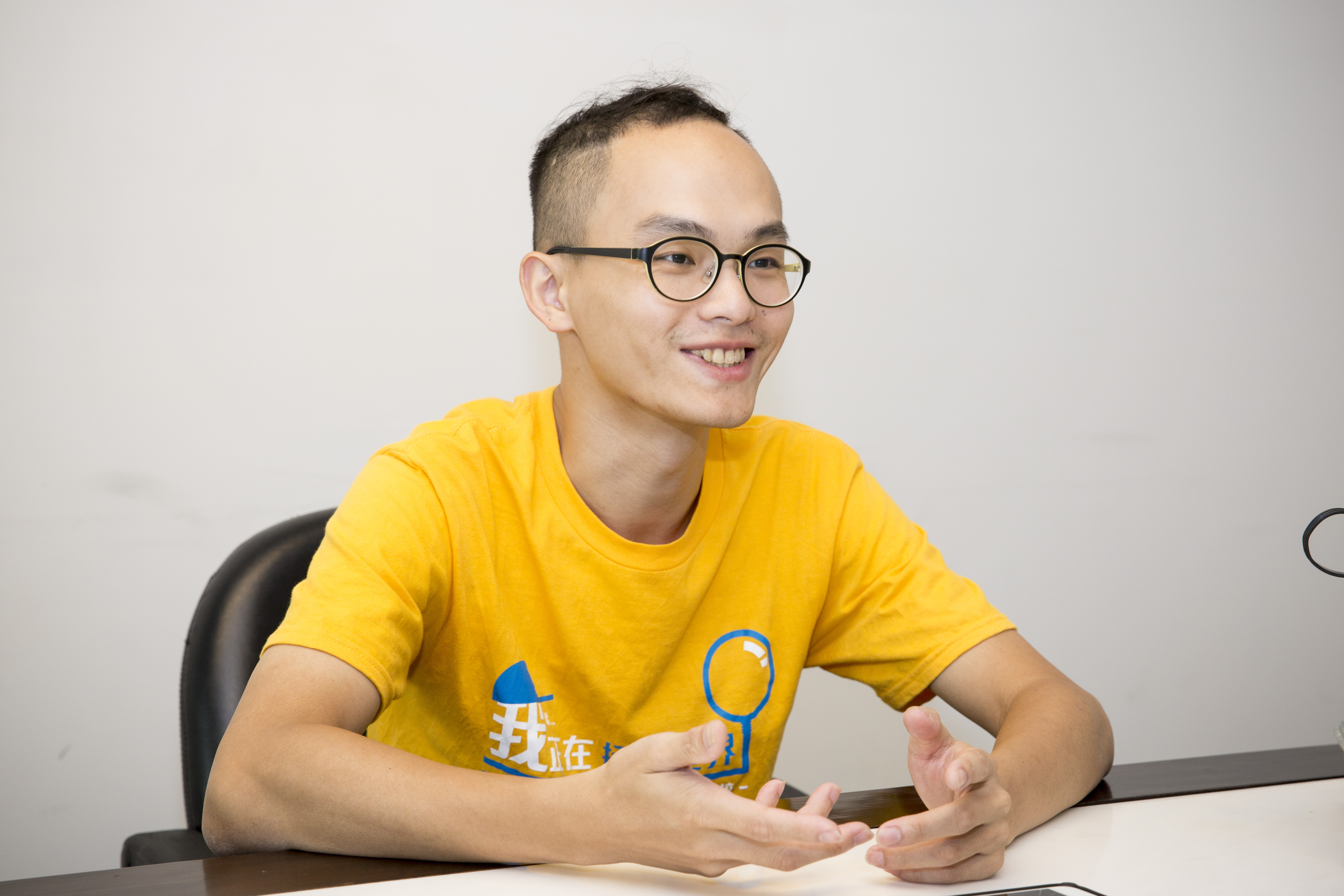 林哲宇訴說他的人生故事