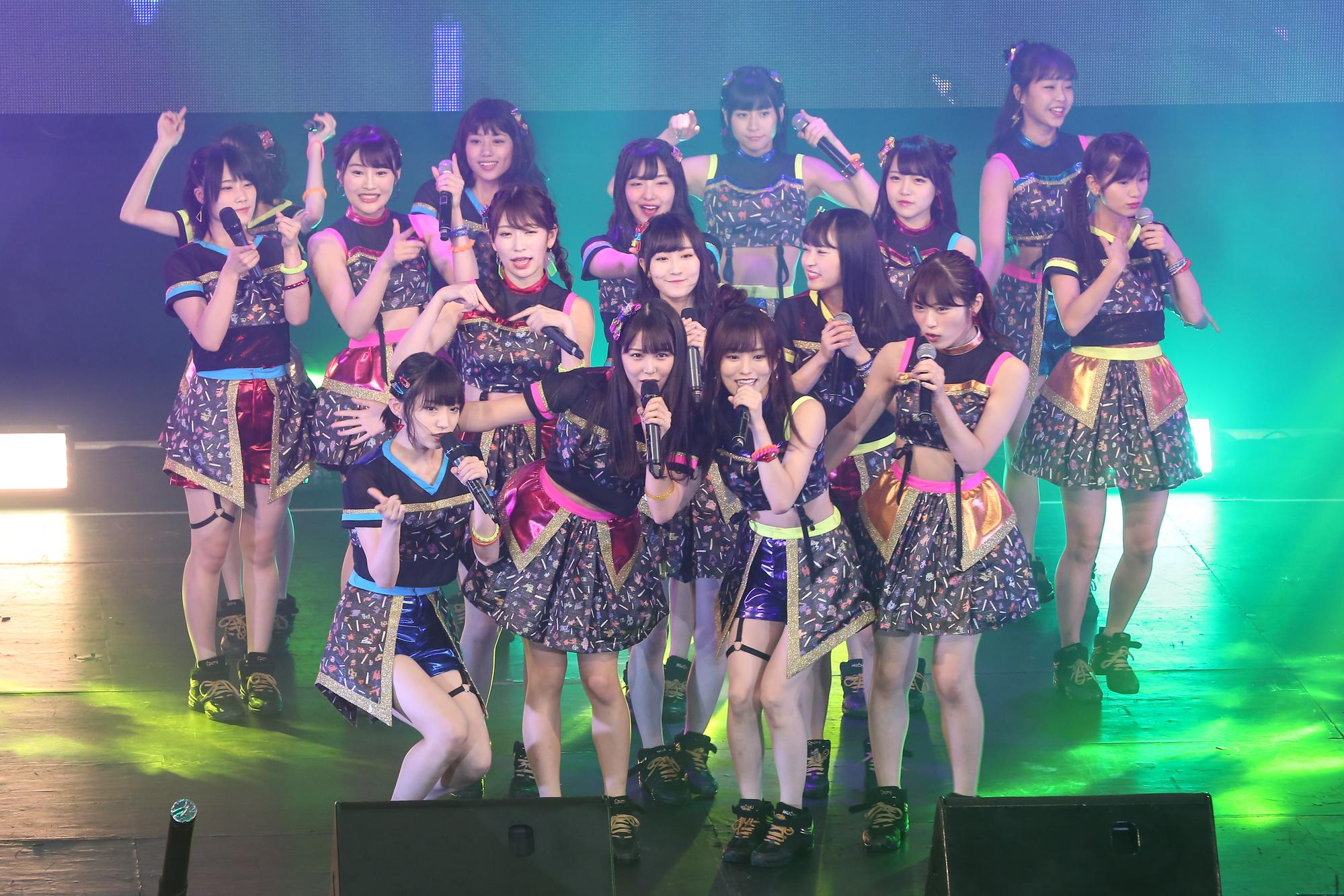 NMB48現場千名粉絲逾半數都是男性，充滿雄性吶喊應援聲超壯觀。