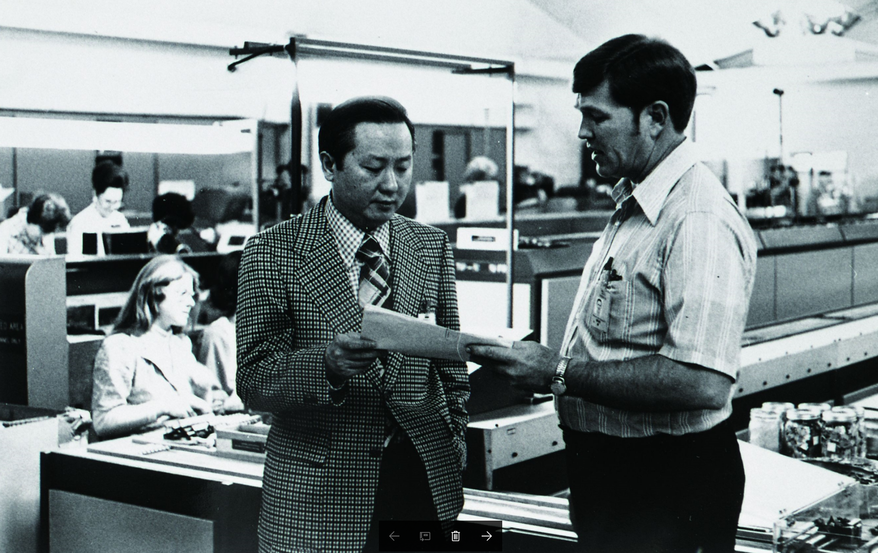 張忠謀因爭取1美元的薪水未果，改變了他的一生。（台積電提供）