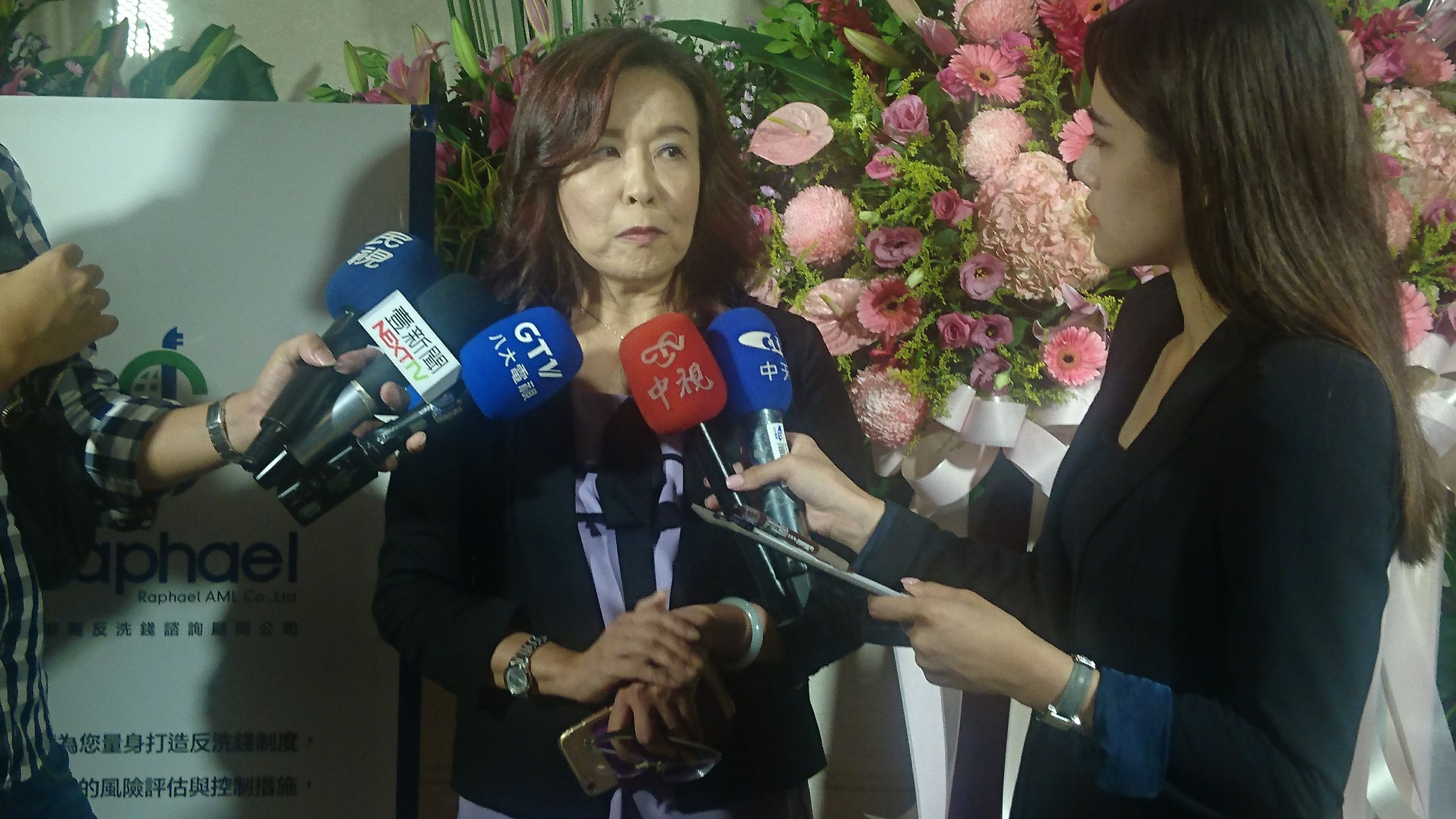 全台首家反洗錢顧問公司今天成立，創辦人兼執行長慶啟人暢談理念。