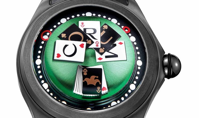 CORUM Bubble 52mm Poker Mirror Media