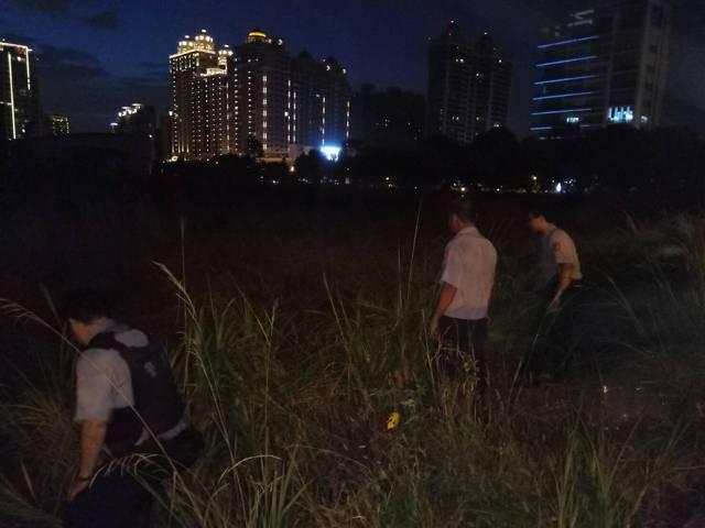 新竹警方出動大批警力，搜索至中午仍無所獲。（警方提供）