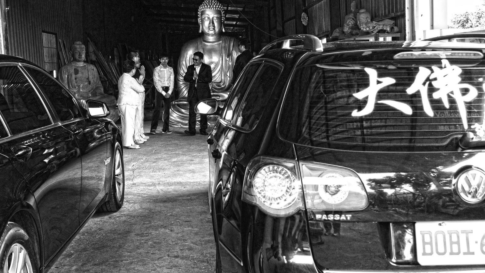 劇情短片《大佛》拿到「高雄拍」50萬元補助，黃信堯另外再貸款80萬元才拍成。（黃信堯提供）