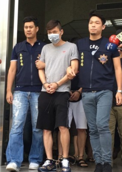 林嫌的弟弟林華義是天道盟分會長，涉嫌販毒和詐騙。（刑事局提供）