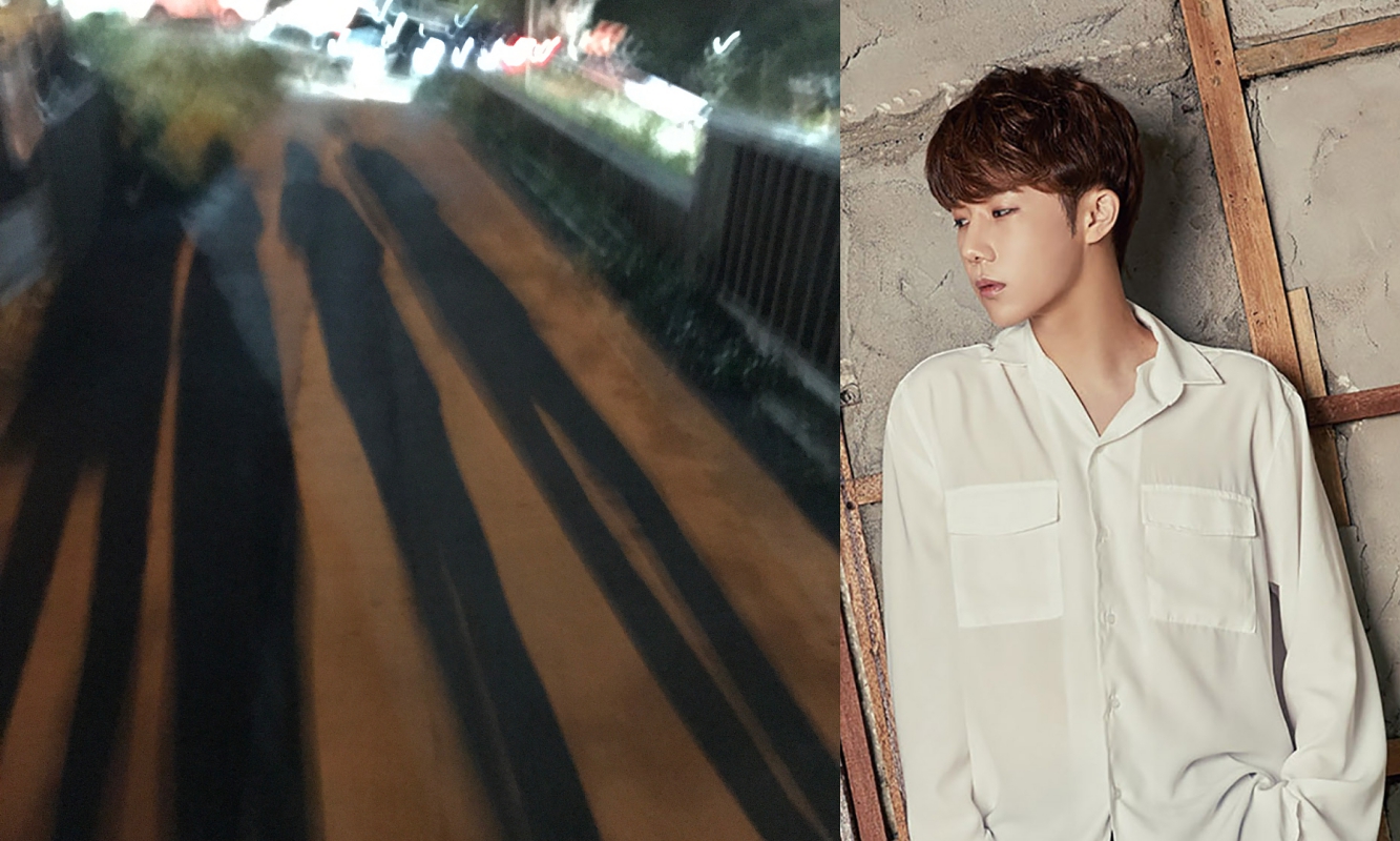 INFINITE隊長金聖圭台灣見面會門票1分鐘完售2千張，他也與家人在老家共度團圓時光。（左圖翻攝bobolagtino ig，右圖大方娛樂提供）