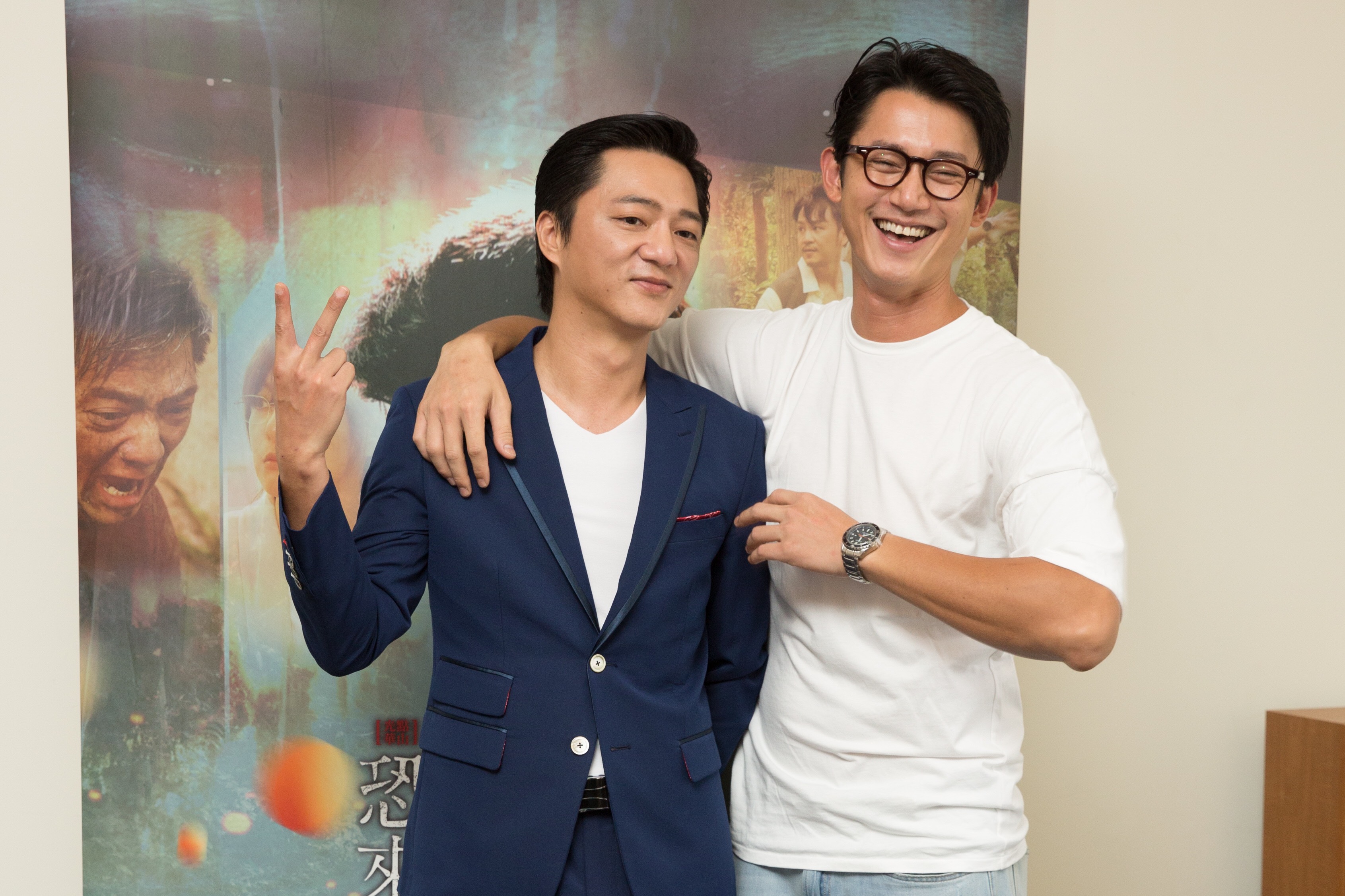 公視新創電影《乒乓》，片中藍偉華與吳慷仁2個好兄弟反目成仇。