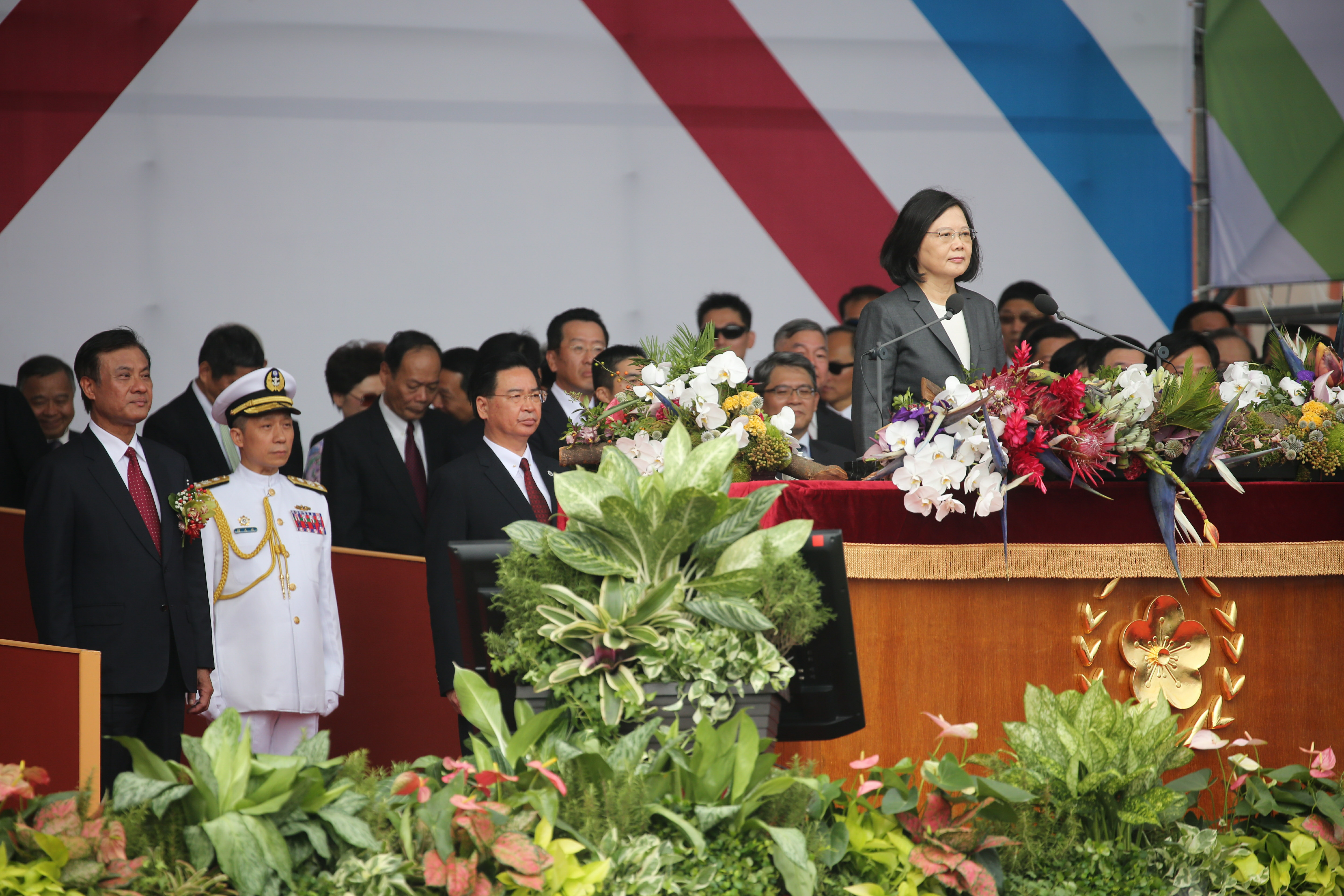 蔡總統的「4個絕不」，今年特別把「善意不變」調整到「承諾不變」，維持她一貫善意、承諾基調。