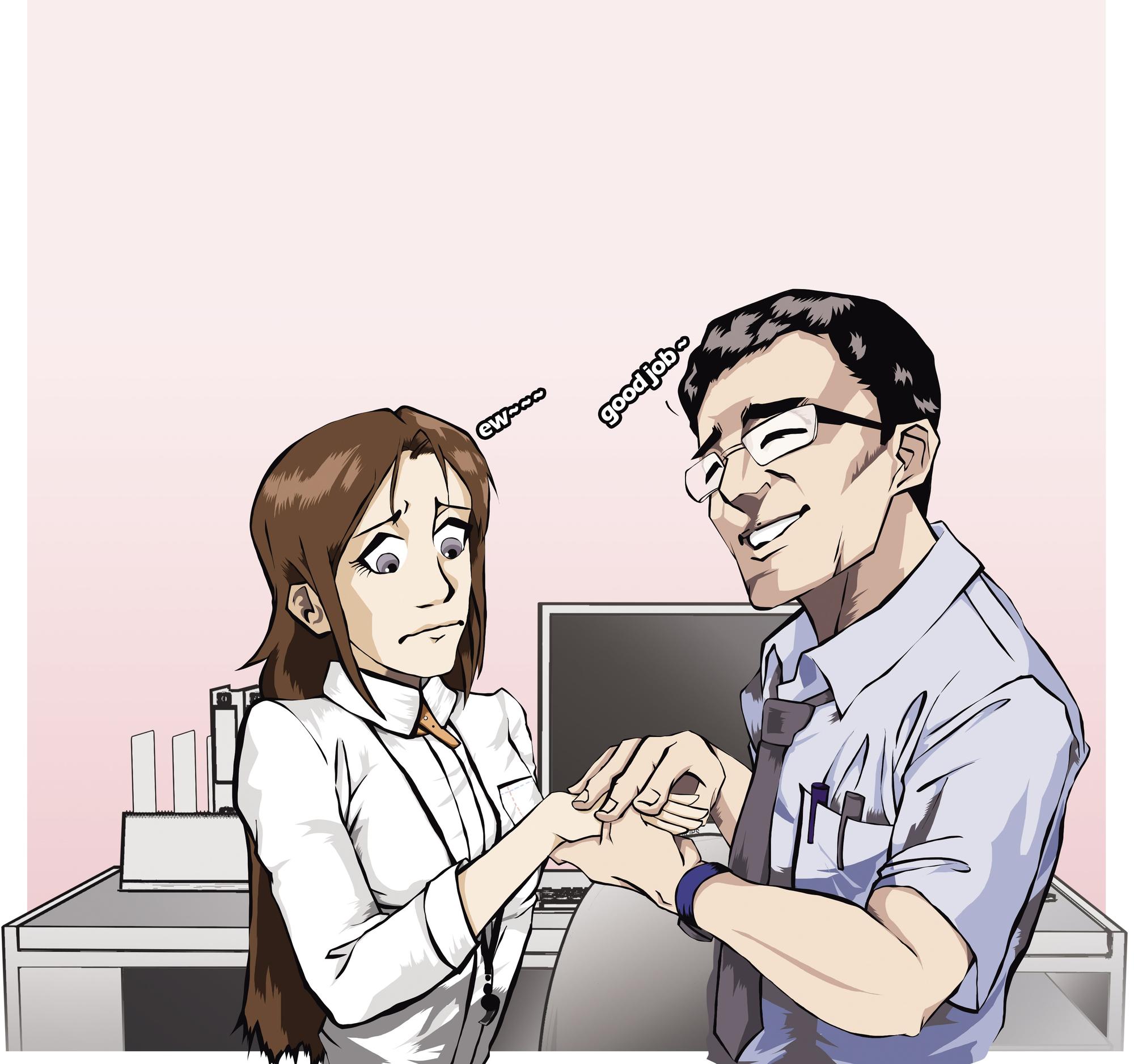 色狼主管不僅對護理師下手,還對十多位女下屬伸出狼爪,都鎖定個性文靜的女性下手。