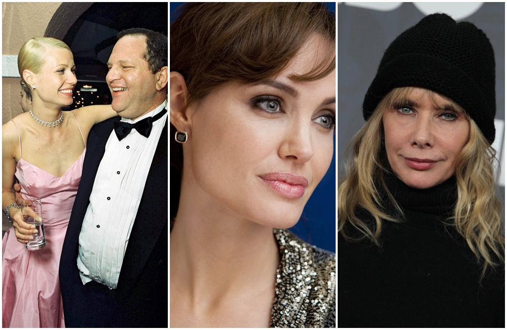 葛妮絲派特洛、安潔莉娜裘莉、羅珊娜阿奎特，都表示曾在工作時，跟哈維有非常糟糕的經驗。（東方IC）