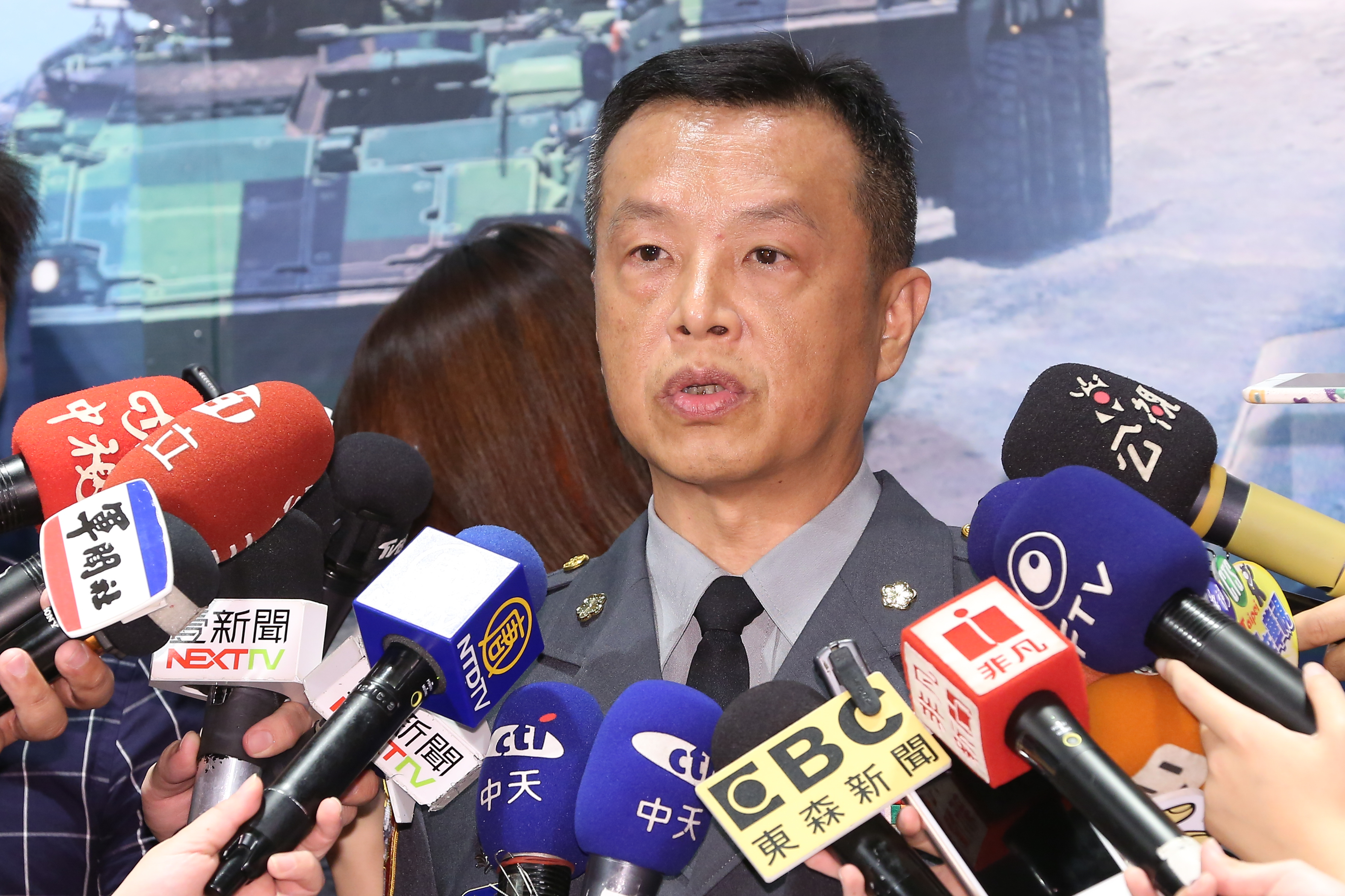 國防部發言人陳中吉今日受訪指出，如有不法將依法嚴辦。