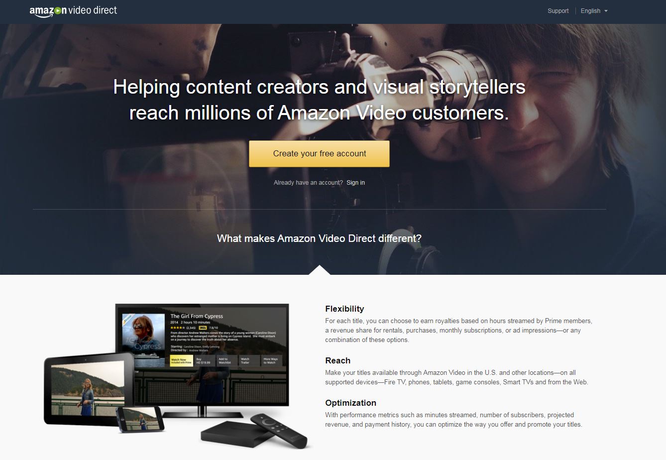 亞馬遜進軍影音市場，瞄準 YouTube 市場猛攻。（翻攝自網站）