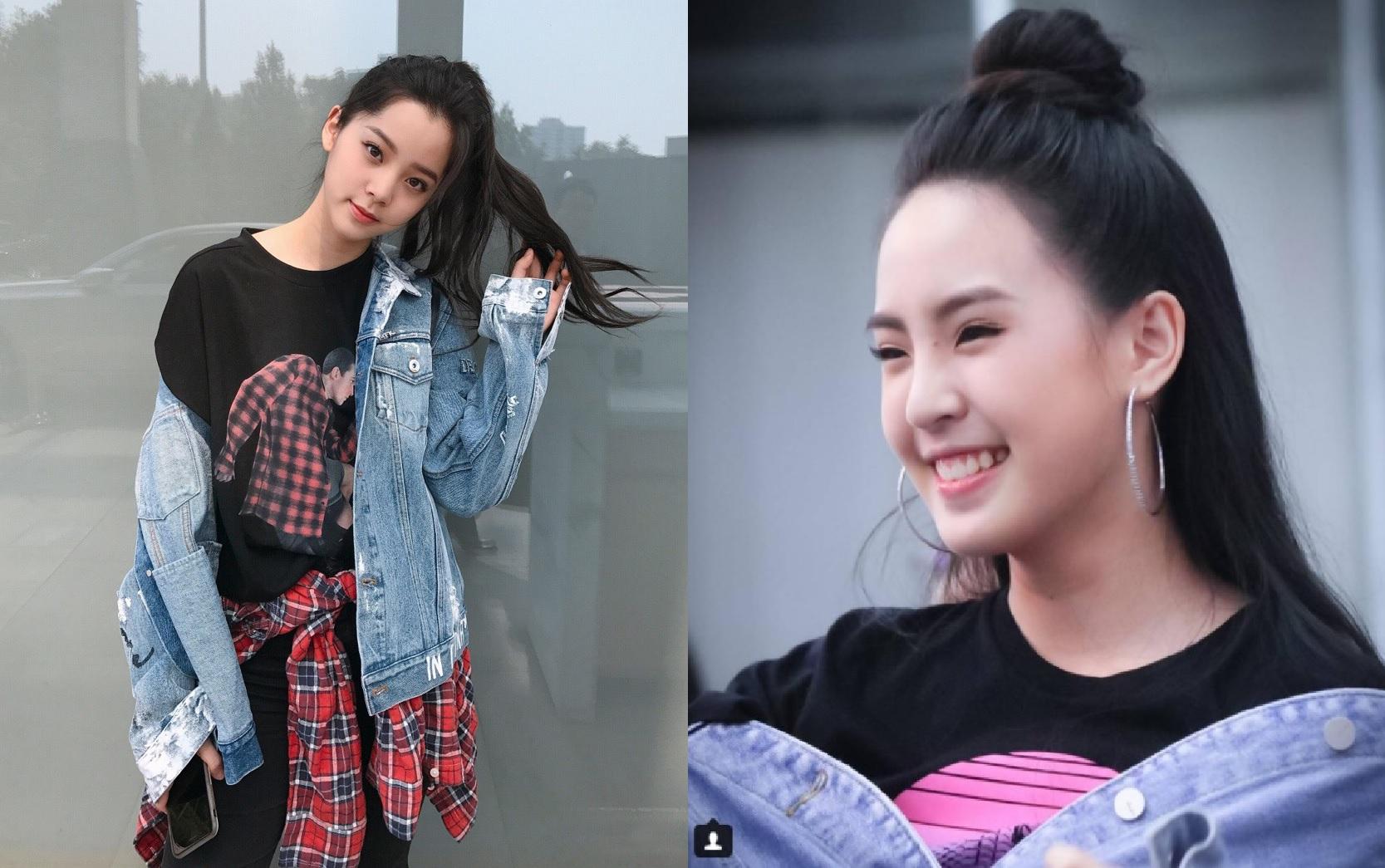 常在IG曬潮照的15歲泰國新星，愛搭配的青春樣神似歐陽娜娜。（威視提供）