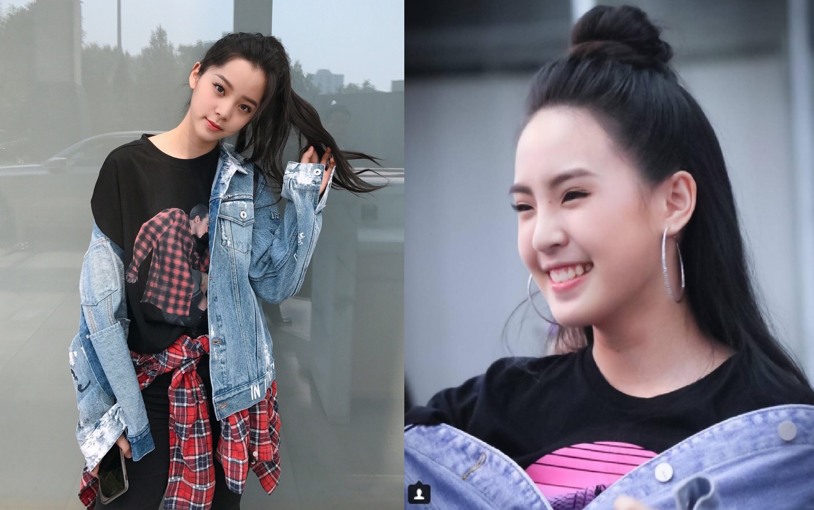 常在IG曬潮照的15歲泰國新星，愛搭配的青春樣神似歐陽娜娜。（威視提供）