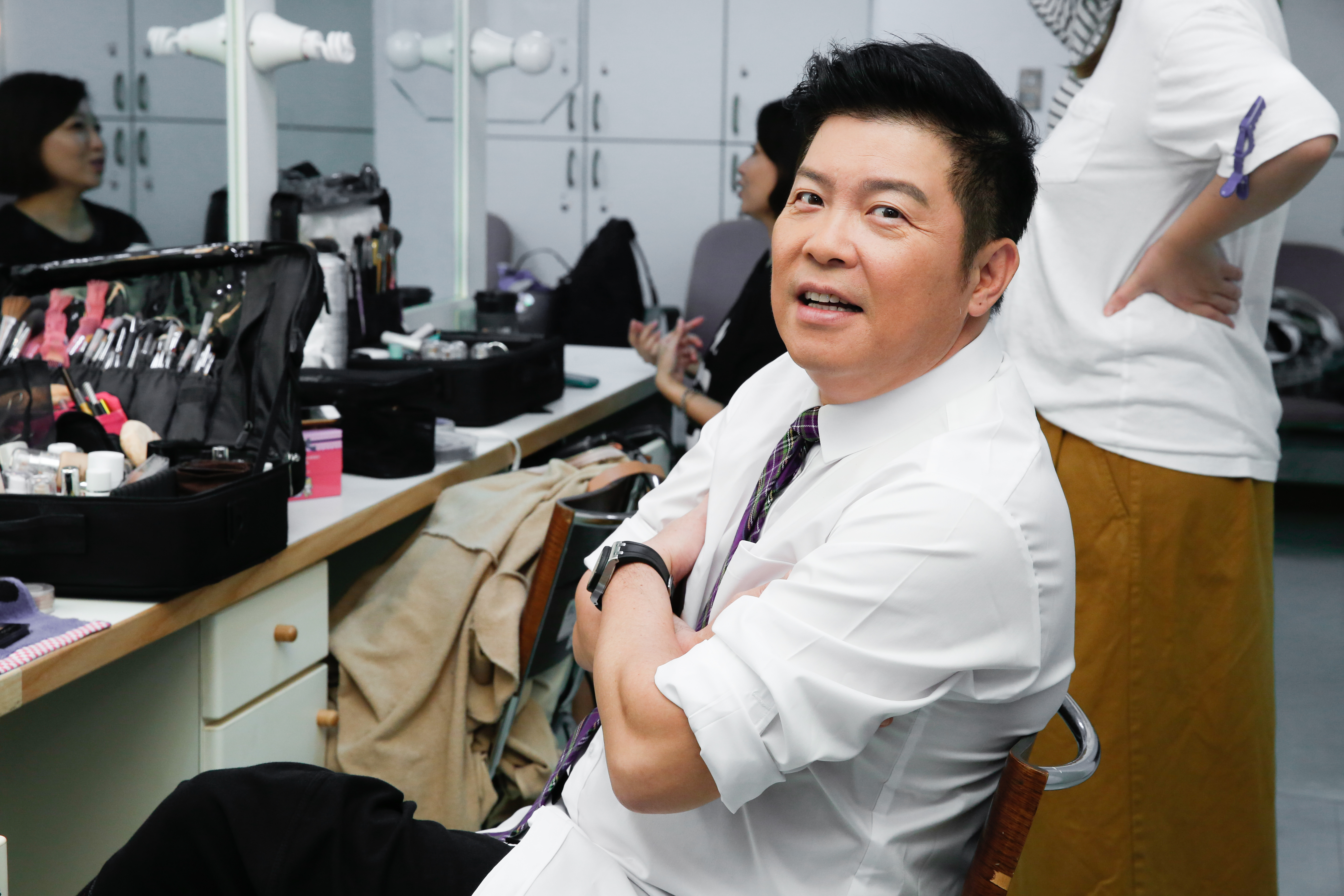 曾國城錄影時爆料，懐疑白雲跟Nana早就交往。